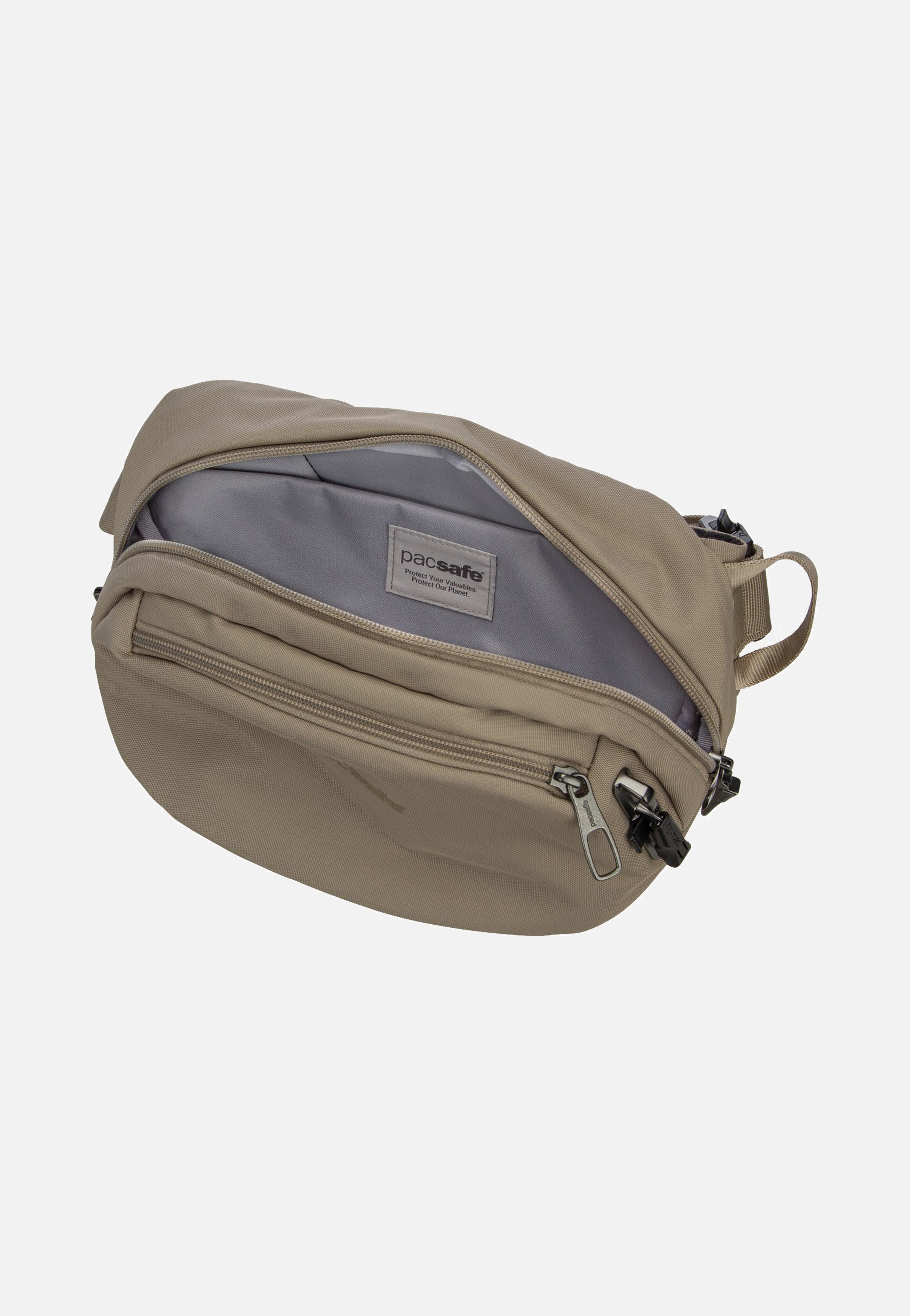 Pacsafe V Hip Pack Beige Bauchtasche