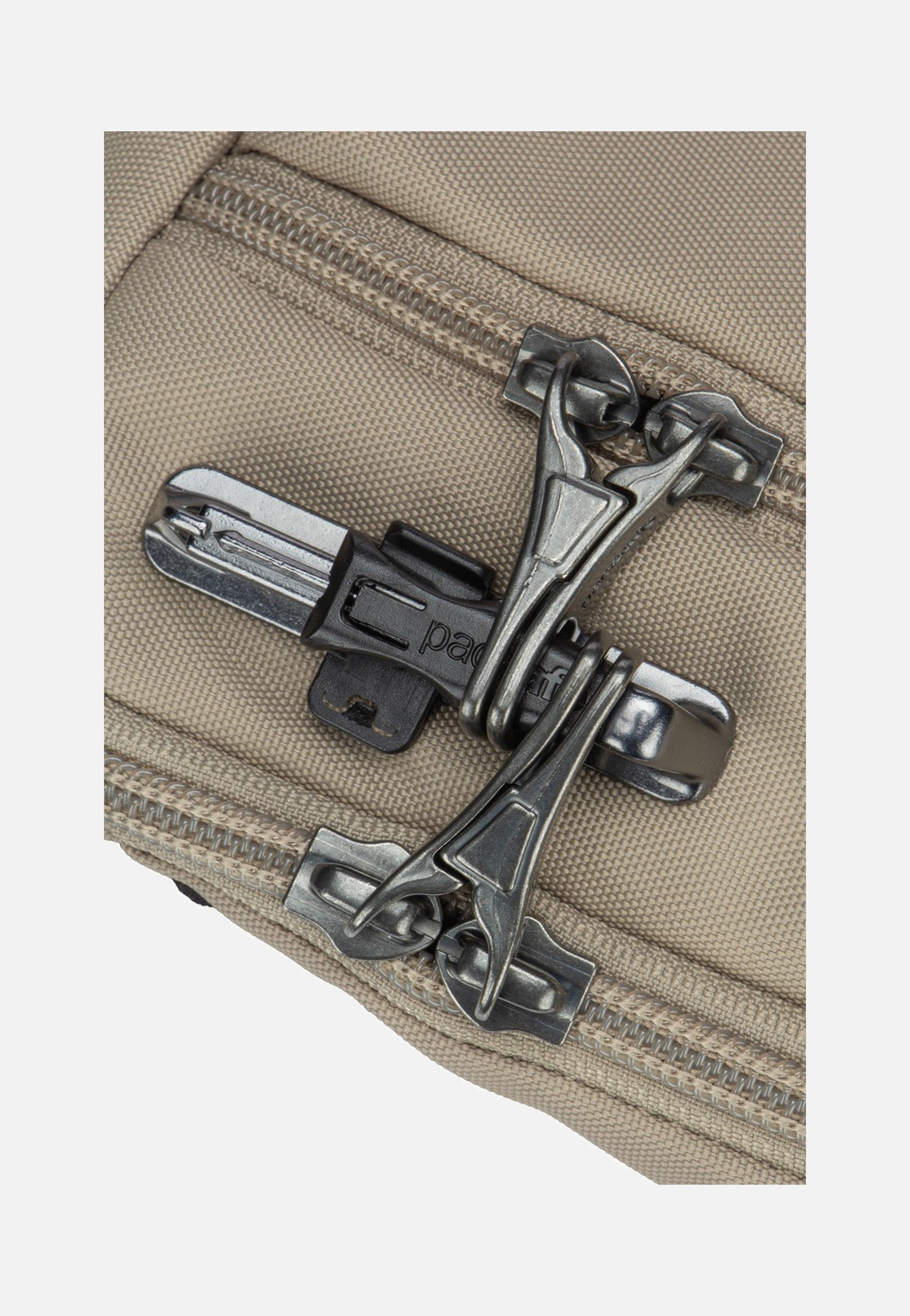 Pacsafe V Tech Sling Beige Sling Bag