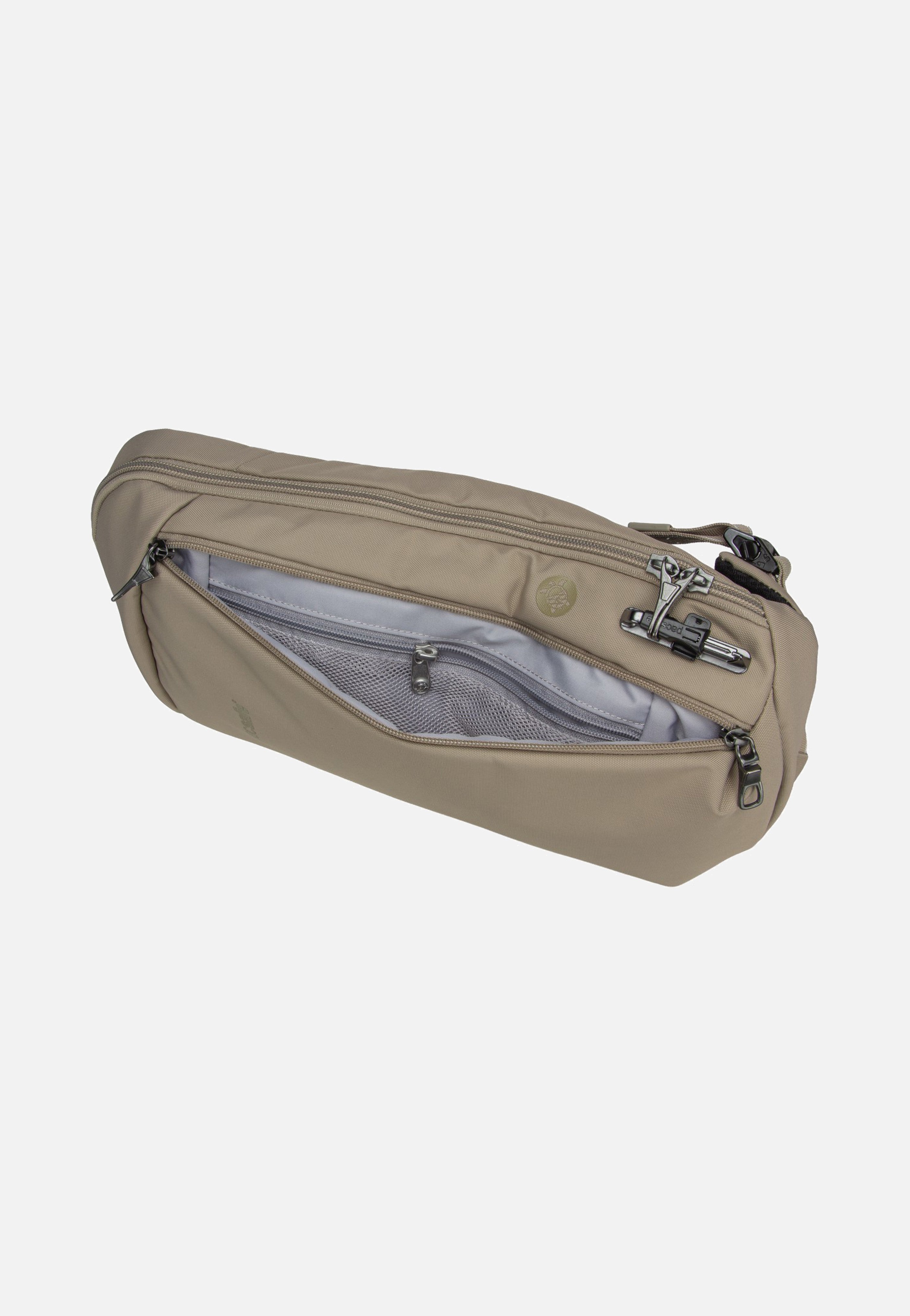 Pacsafe V Tech Sling Beige Sling Bag