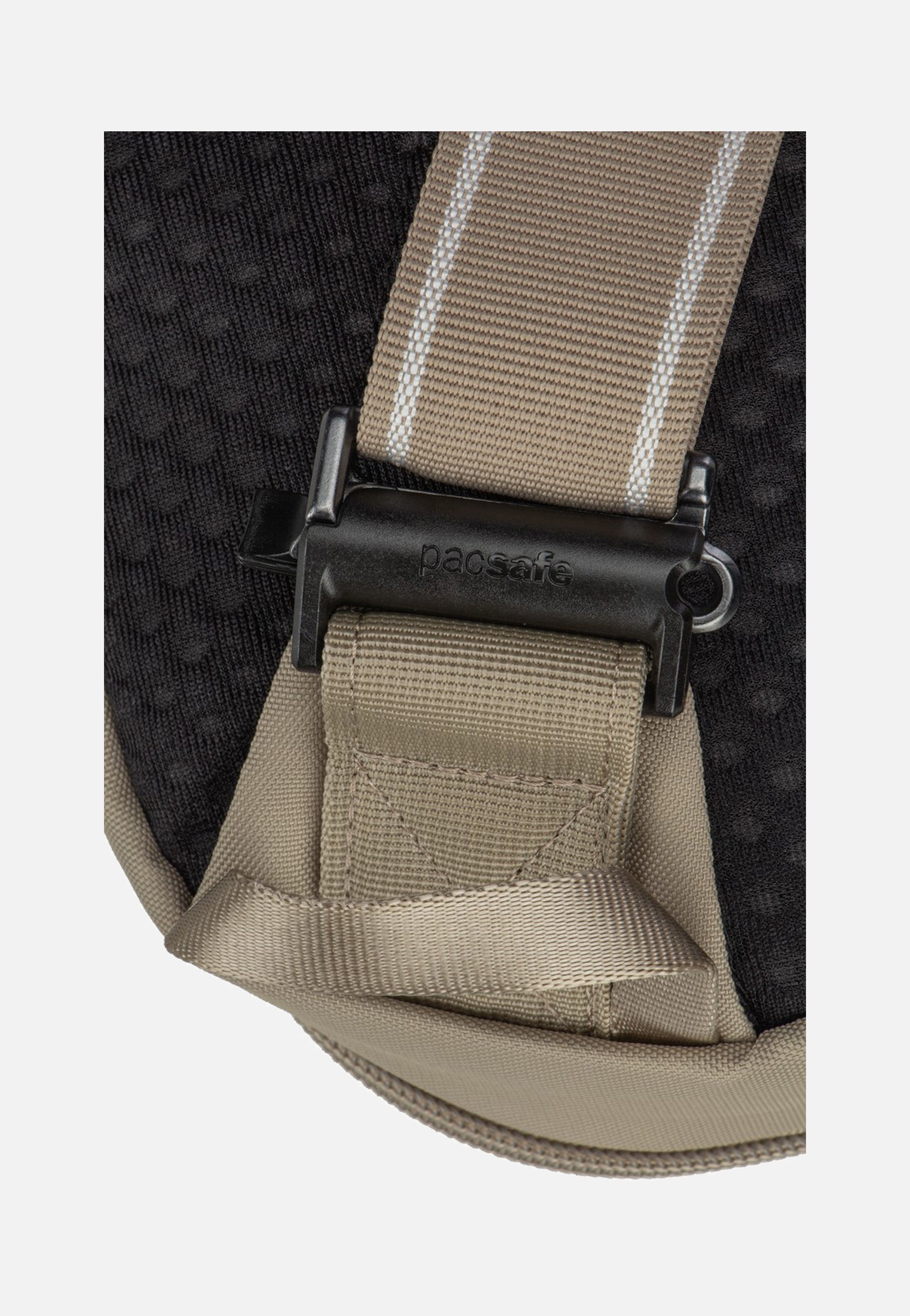 Pacsafe V Urban Beige Bauchtasche