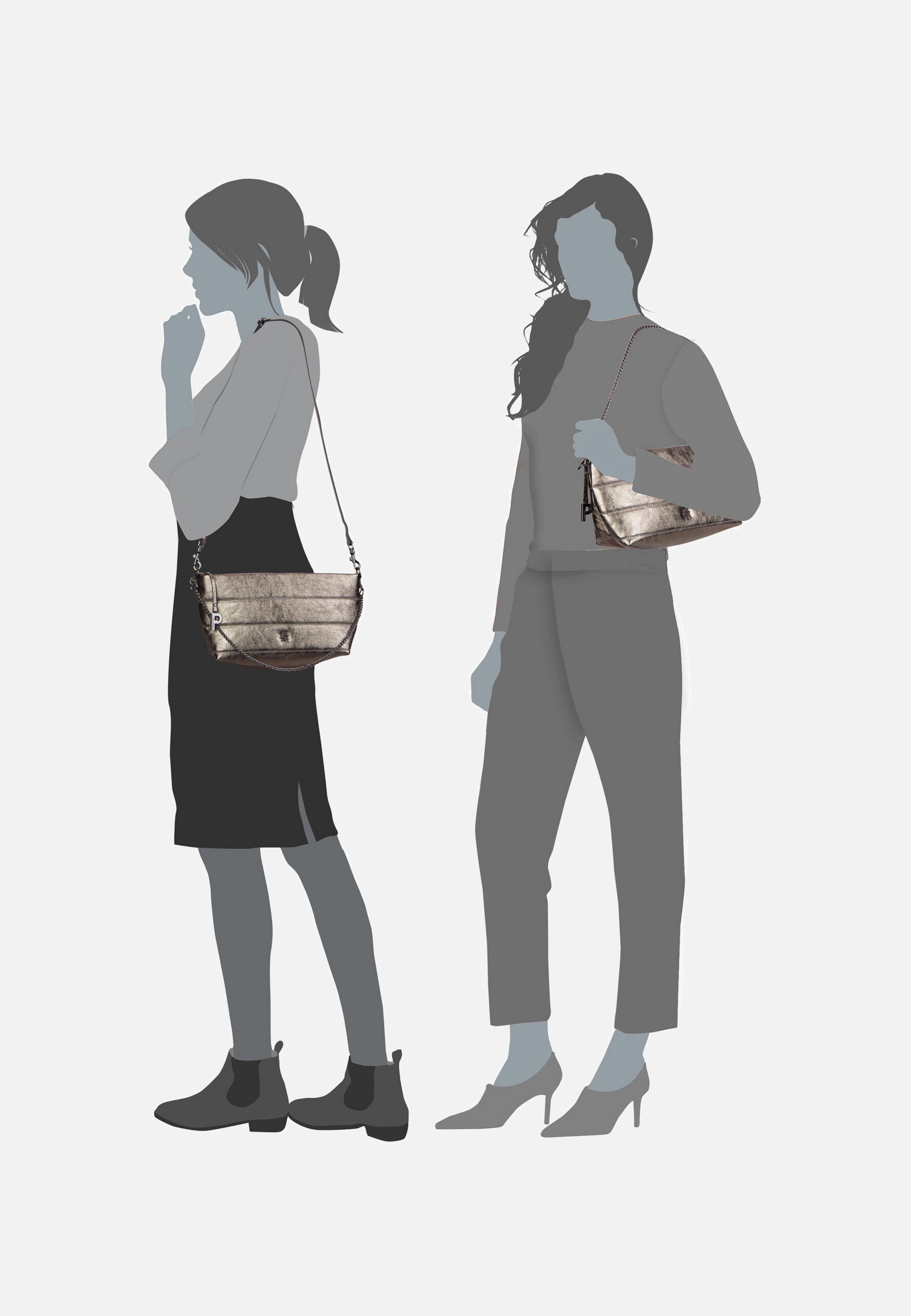 Picard - 2 Night 5612 Granite - Evening Bag | Women-Image