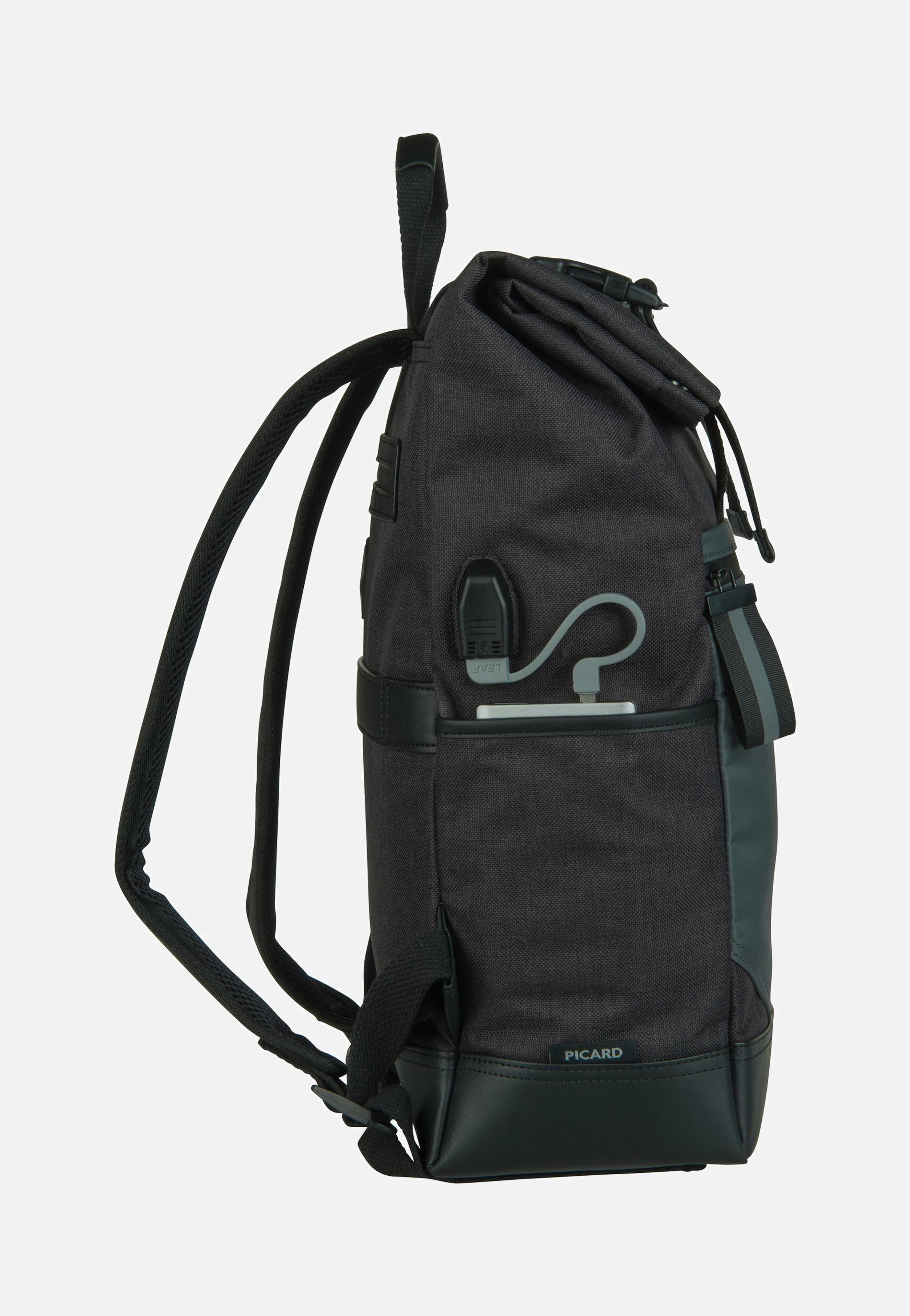 Picard - Speed 2393 Schwarz - Rolltop Backpack | Men-Image