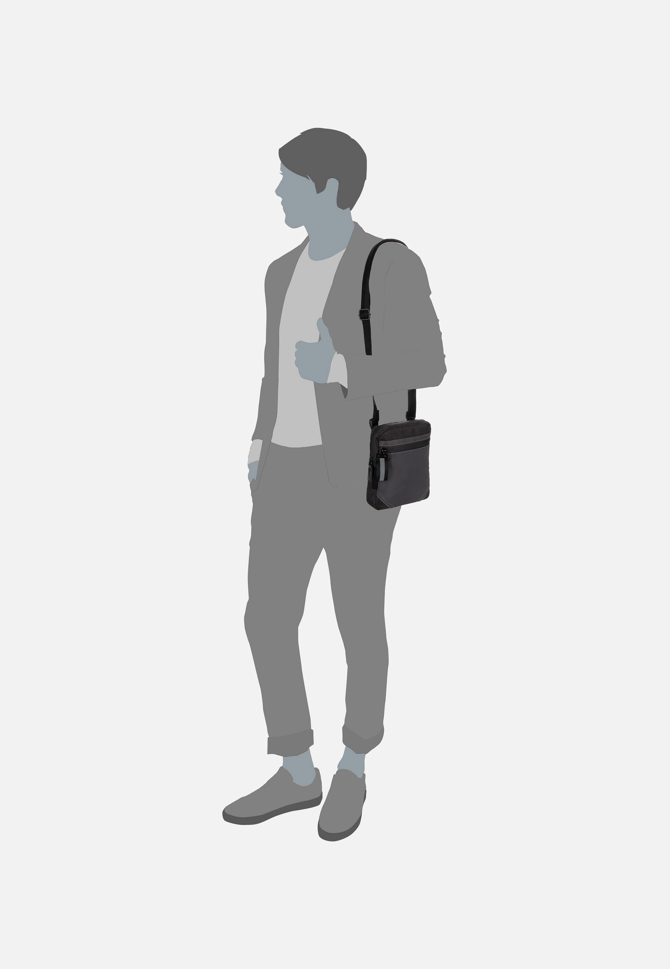 Picard - Speed 2859 Schwarz - Shoulder Bag | Men-Image