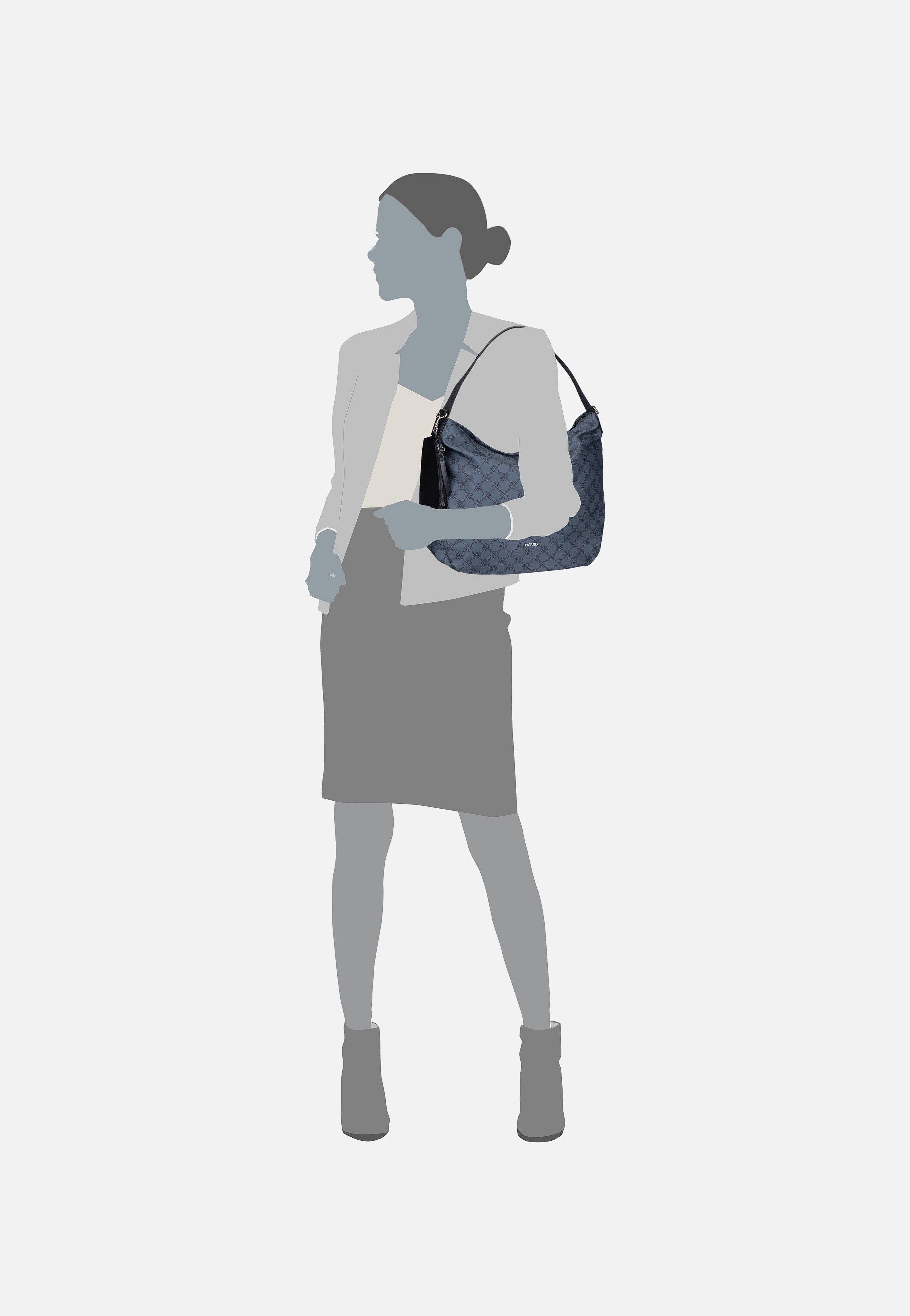 Picard - Yeah 3247 Anthrazit - Hobo Bag | Women-Image