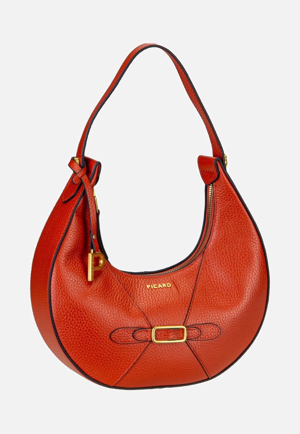 Picard Buckle Up 7369 Brick Hobo Bag
