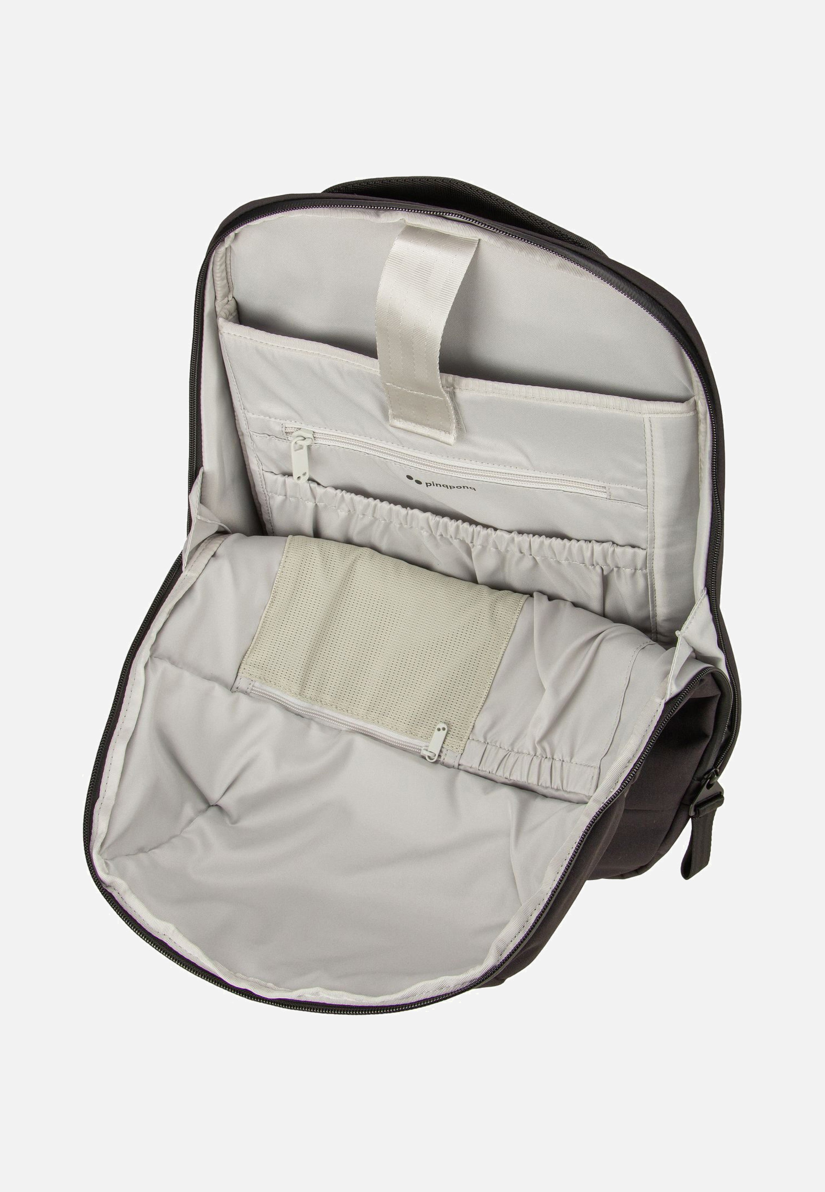 pinqponq - Kontor Solid Black - Backpack | Neutral-Image