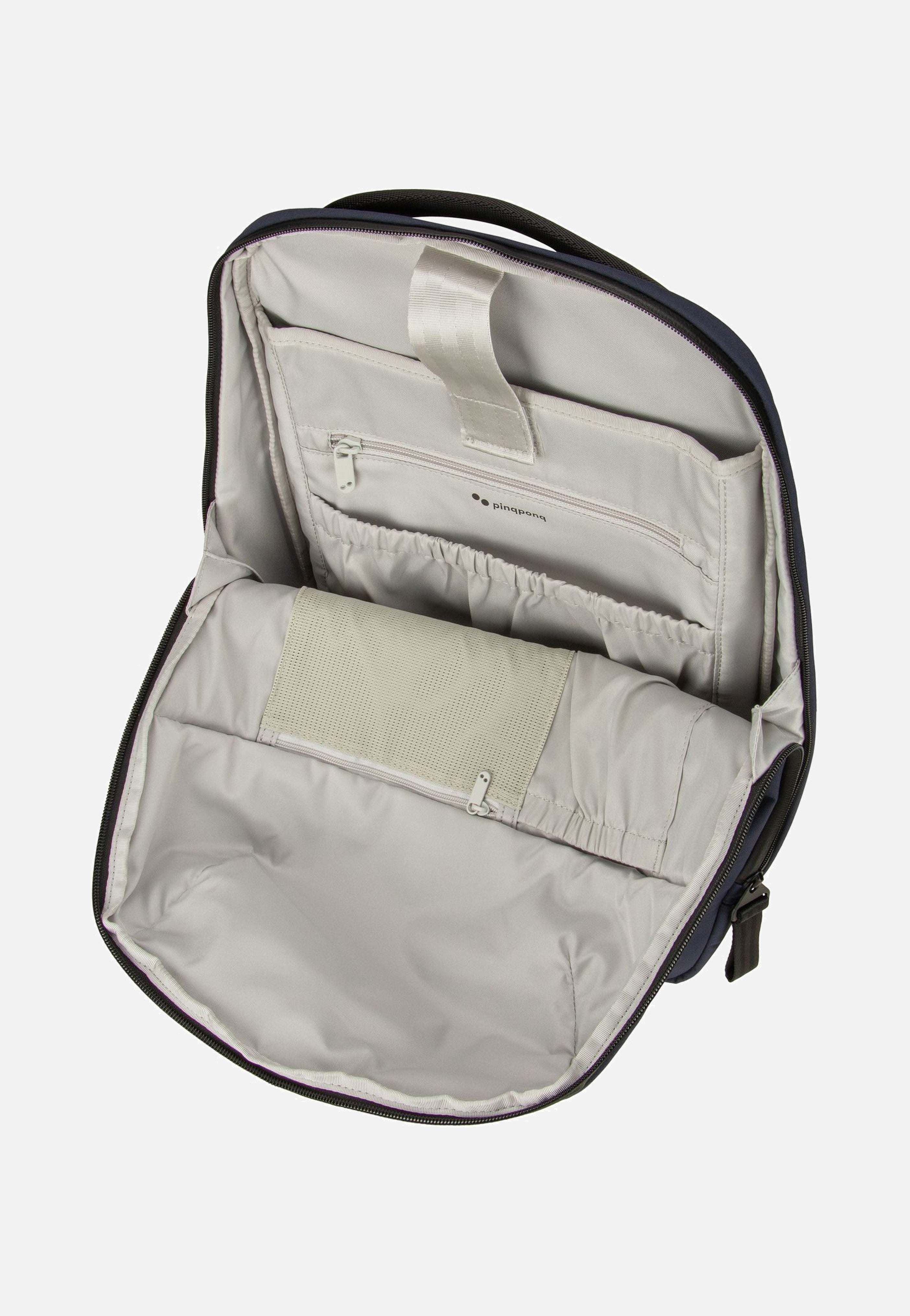 pinqponq - Kontor Solid Navy - Backpack | Neutral-Image