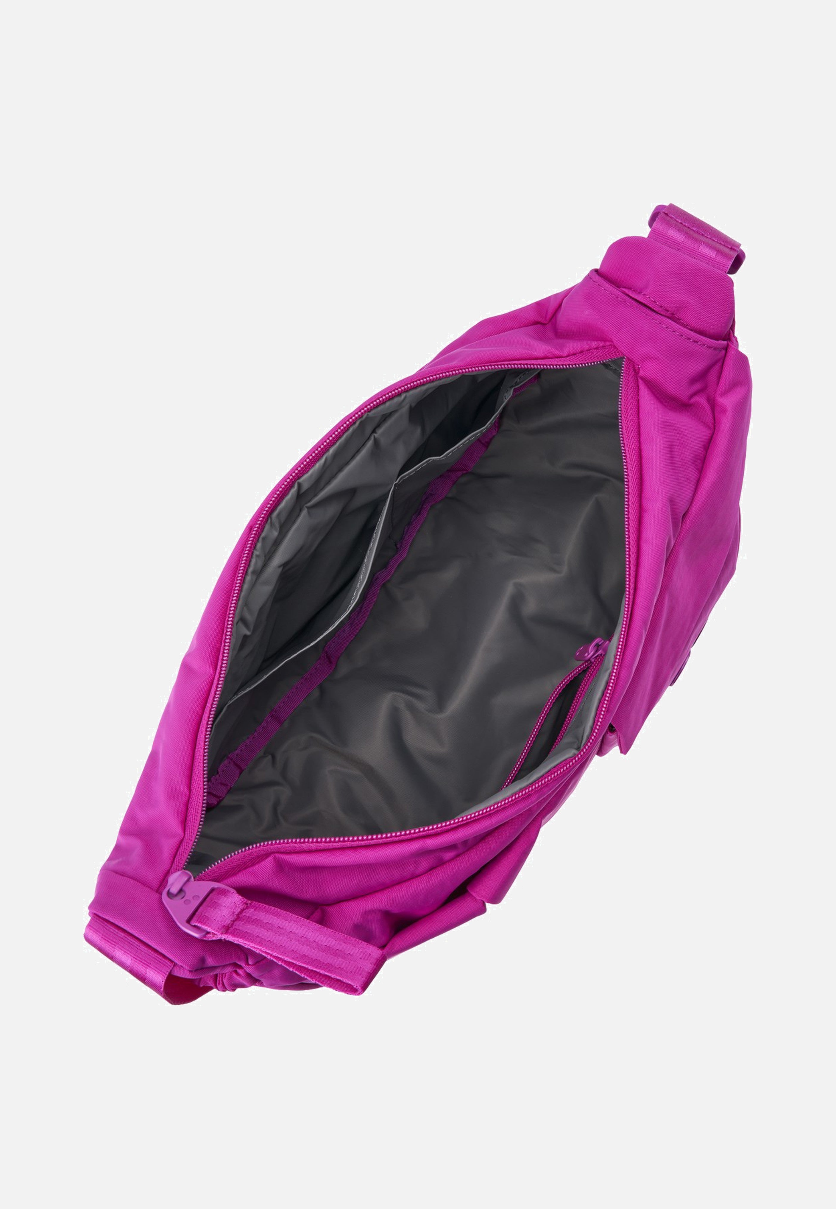 pinqponq Krumm Medium Crinkle Fuchsia Crossbody Bag
