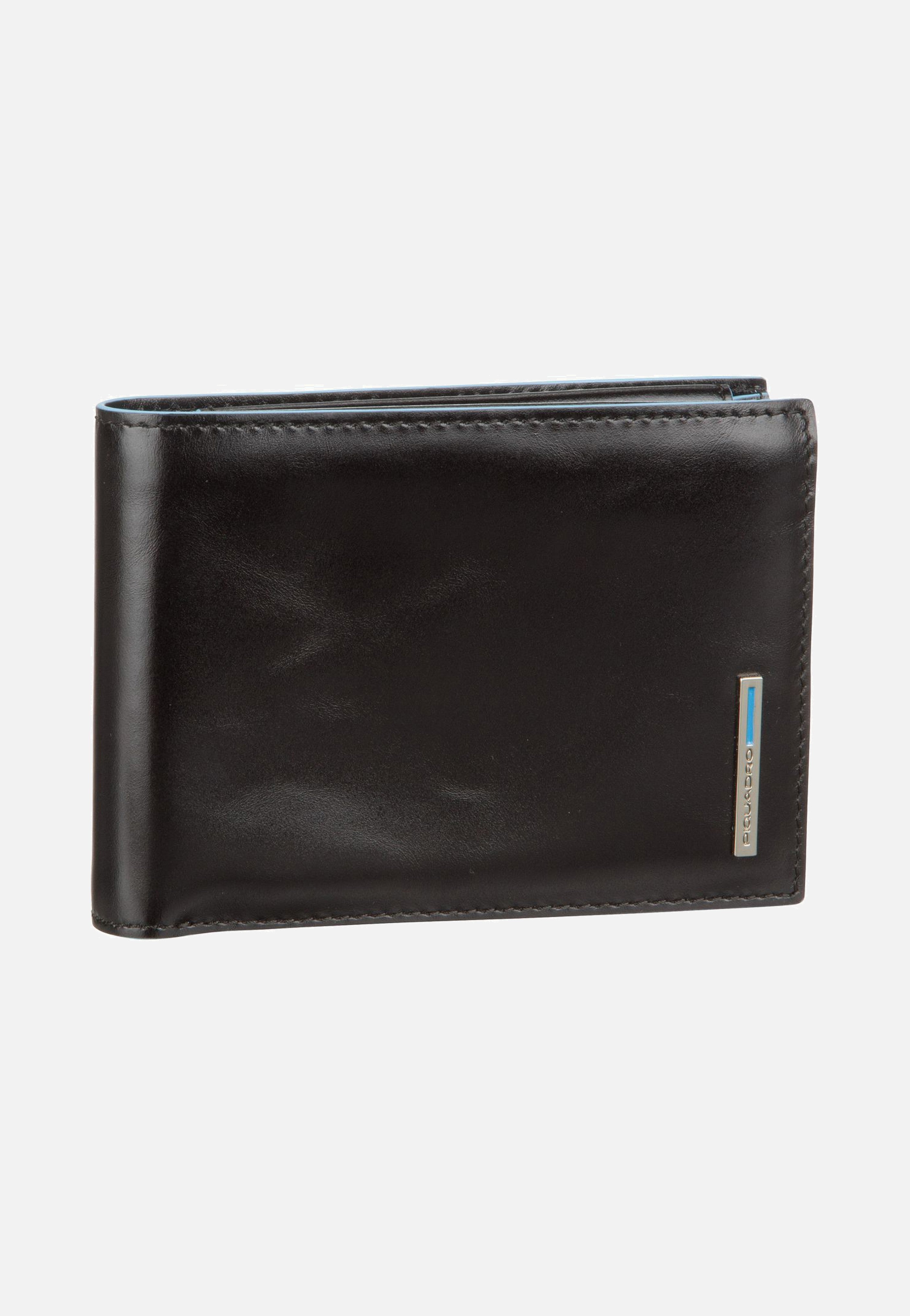 Piquadro Blue Square 1392 RFID Nero Portemonnaie