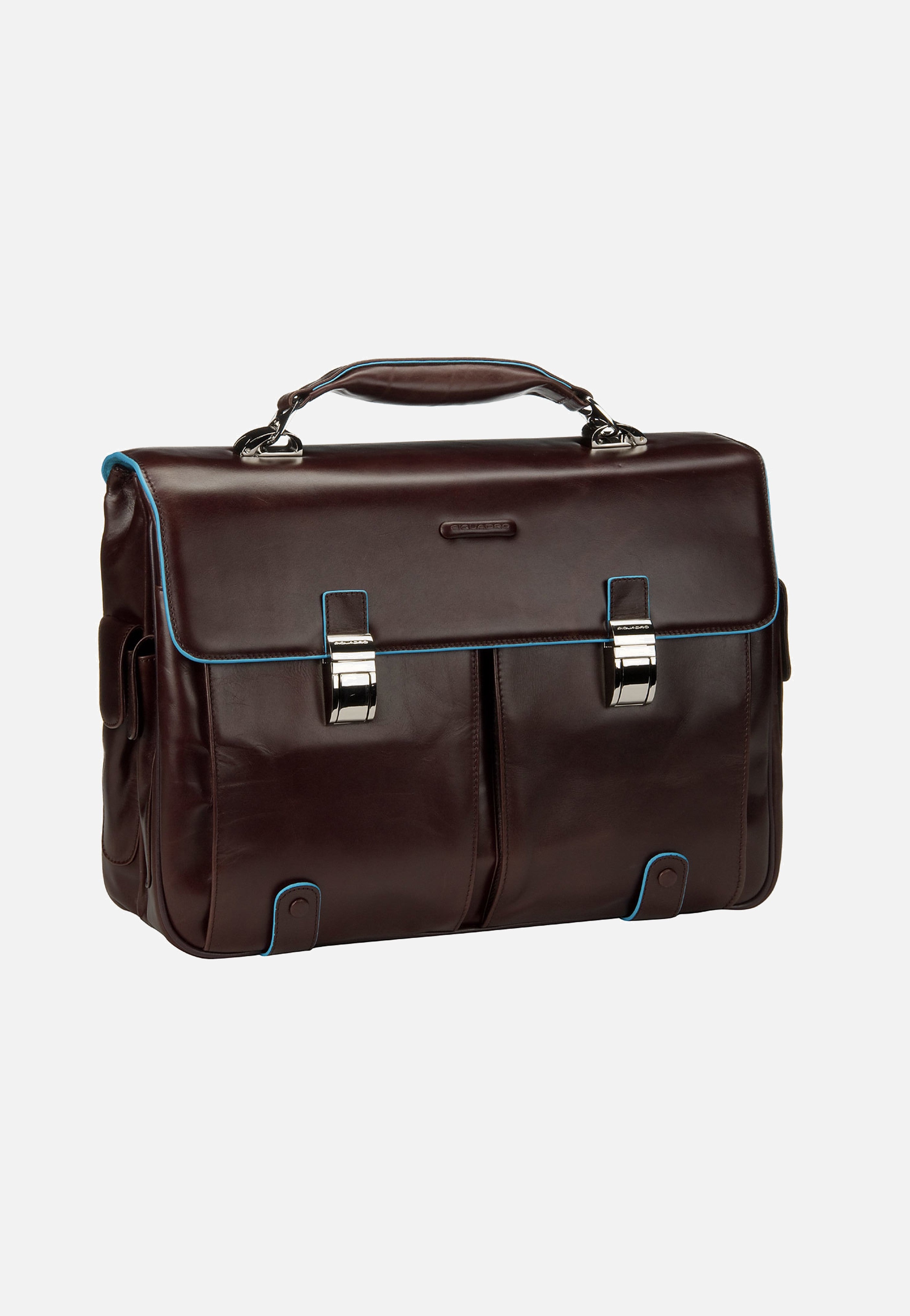 Piquadro - Blue Square Mogano - Briefcase | Men-Image