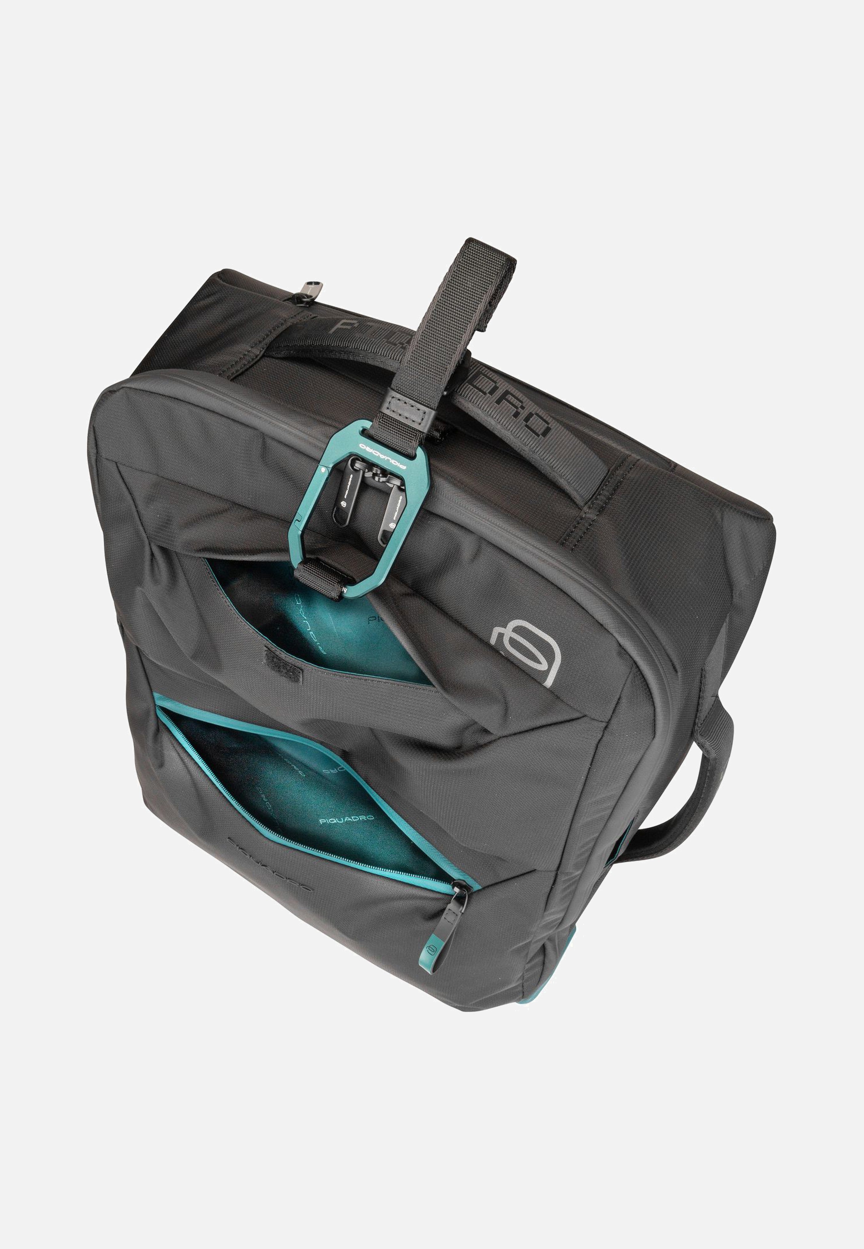 Piquadro - Corner 2.0 Cabin Spinner 6377 Nero - Suitcase | Neutral-Image