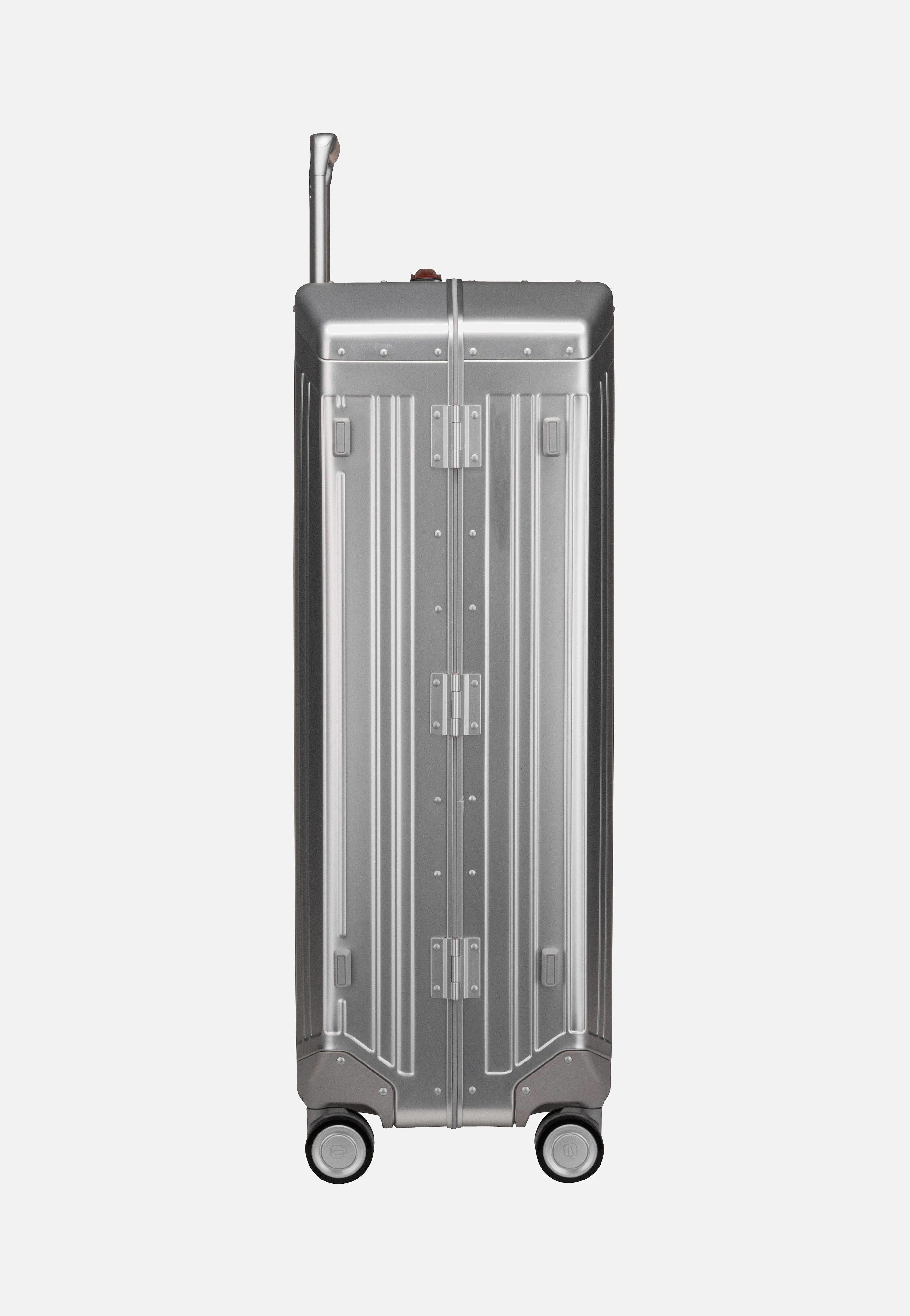 Piquadro PQ Alu Big Size Spinner Grigio-Cuoio Koffer