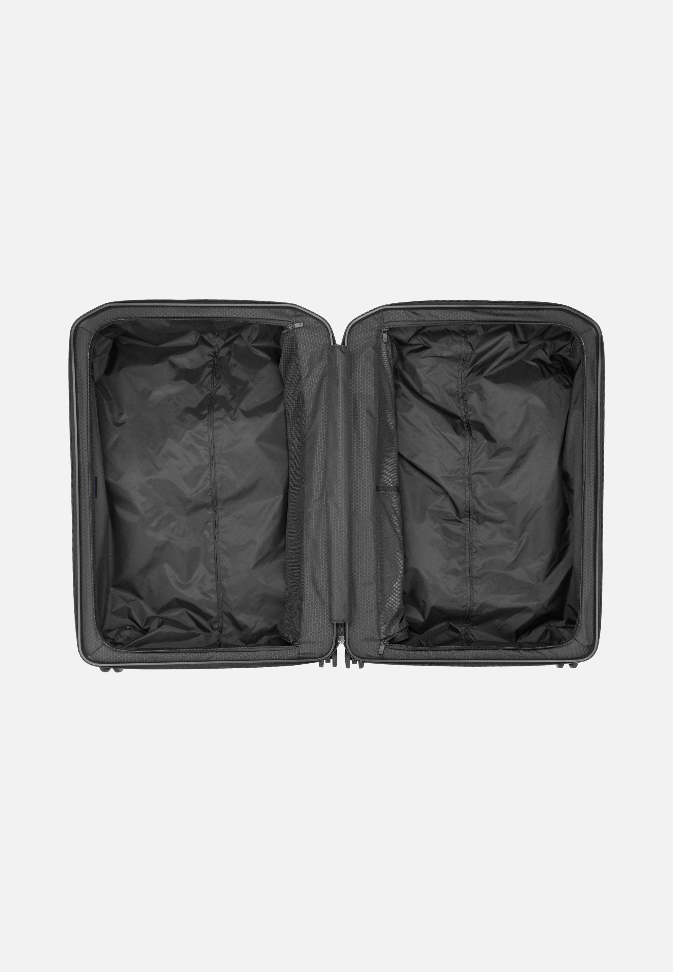 Piquadro - PQ Light Big Spinner 4428 Nero Opaco - Suitcase | Neutral-Image