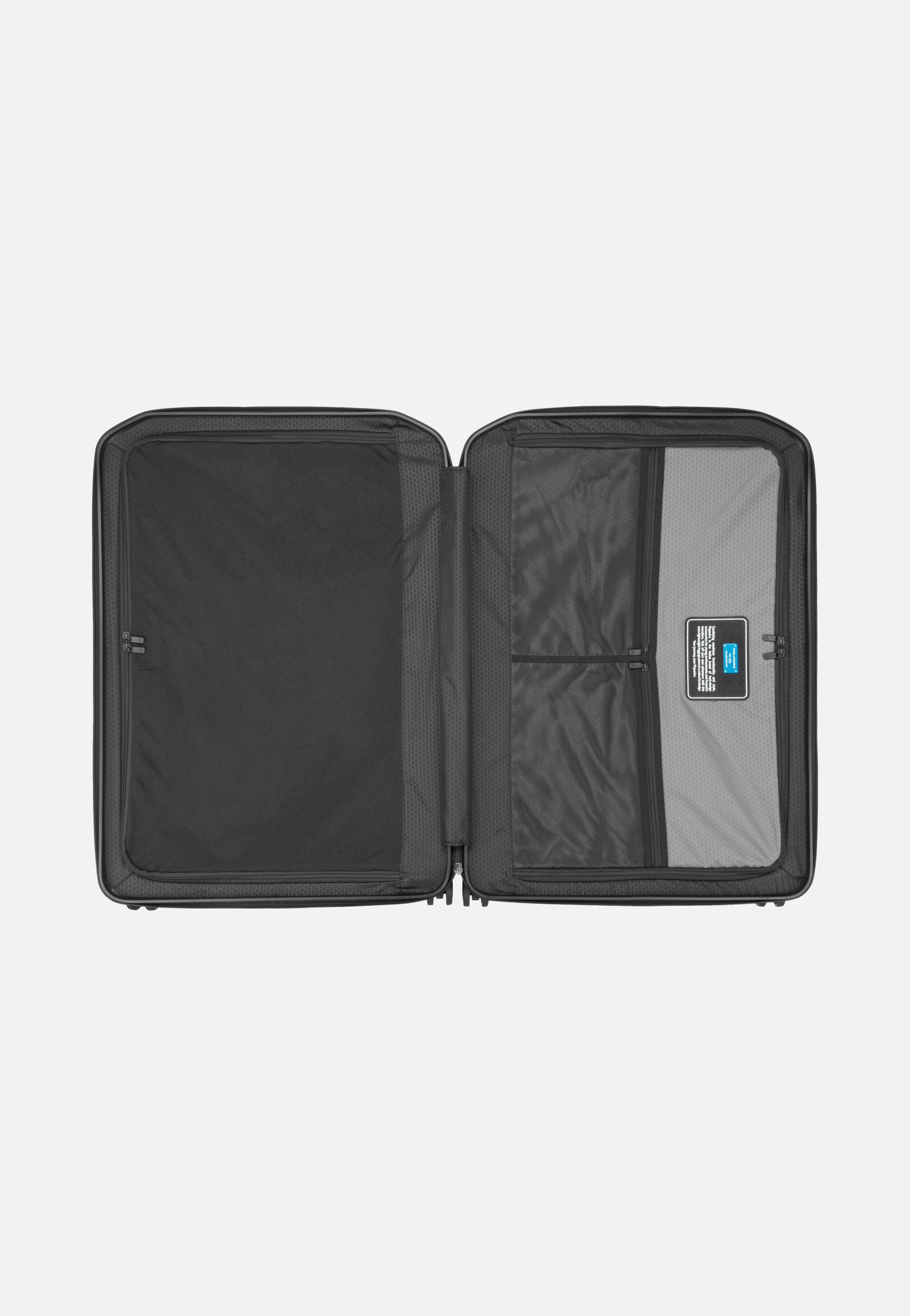 Piquadro - PQ Light Big Spinner 4428 Nero Opaco - Suitcase | Neutral-Image