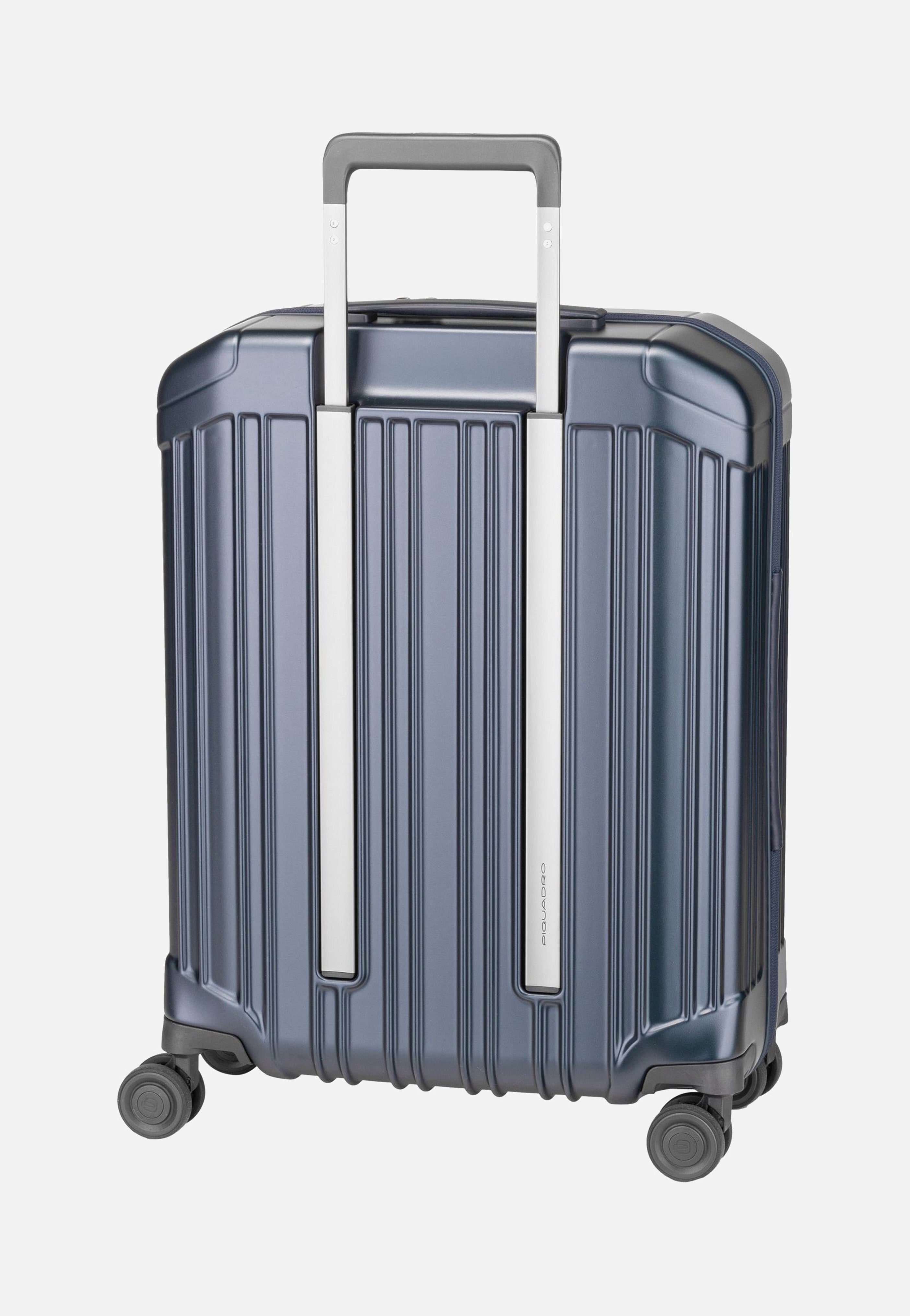 Piquadro - PQ Light Slim Cabin Spinner 4425 Blu Opaco - Suitcase | Neutral-Image