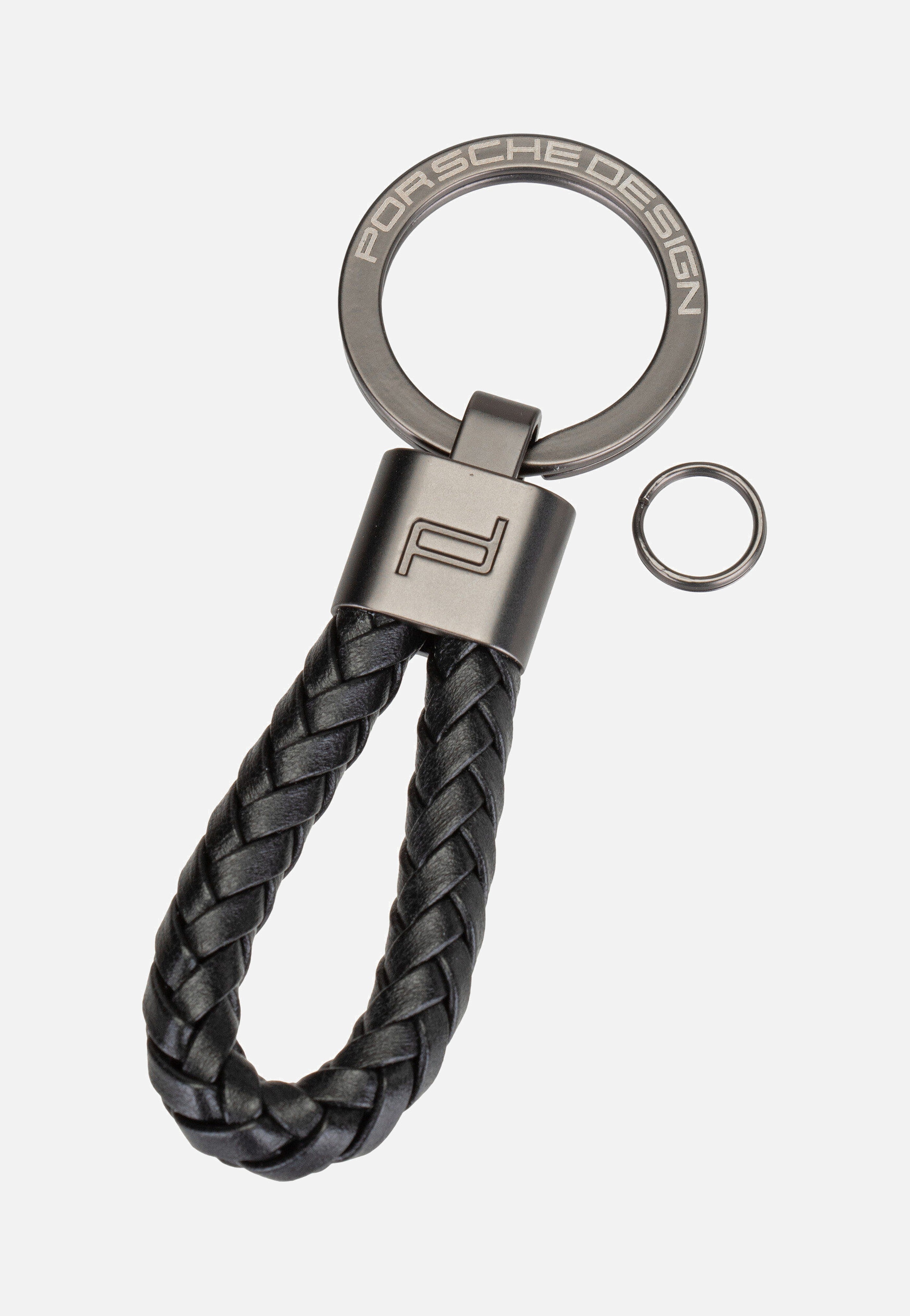 Porsche Design - Keyring Leather Cord 28807 Black - Keychain | Neutral-Image