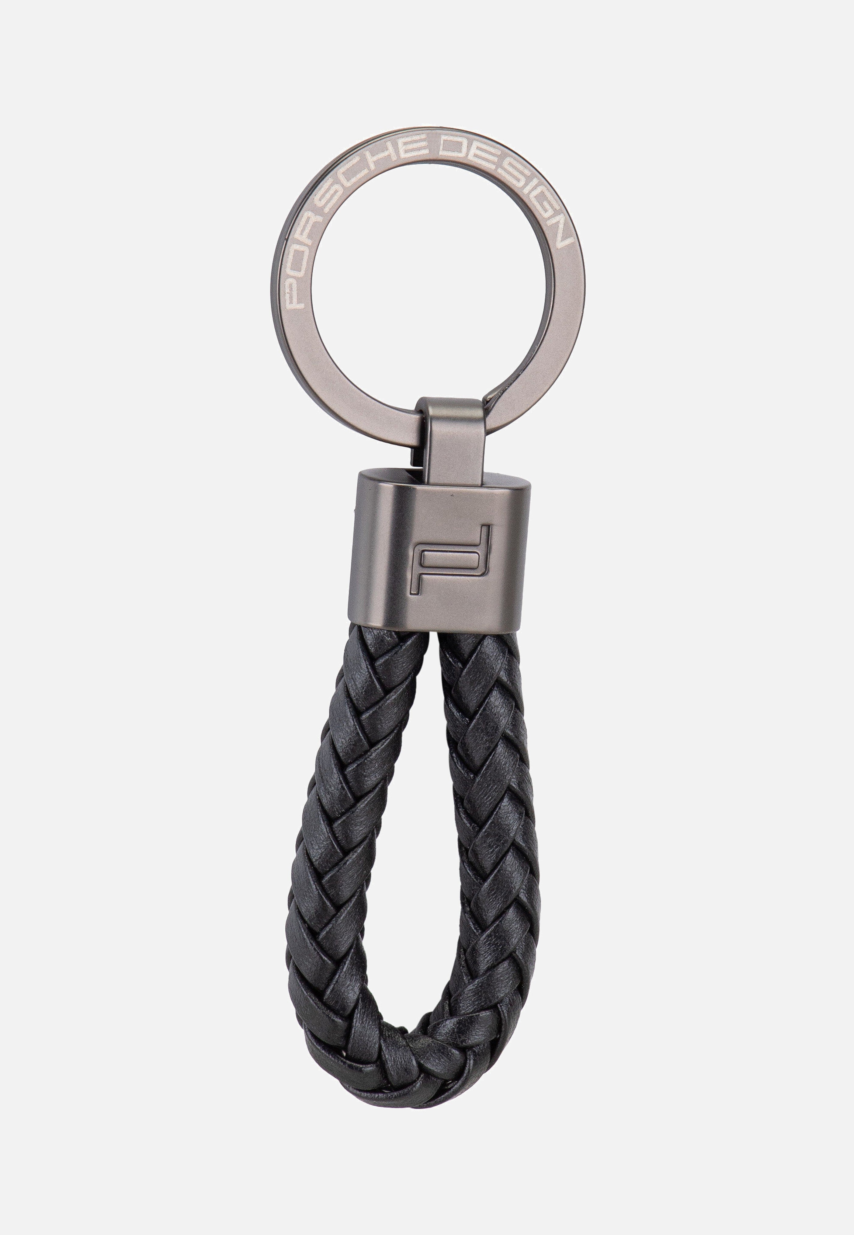 Porsche Design - Keyring Leather Cord 28807 Black - Keychain | Neutral-Image