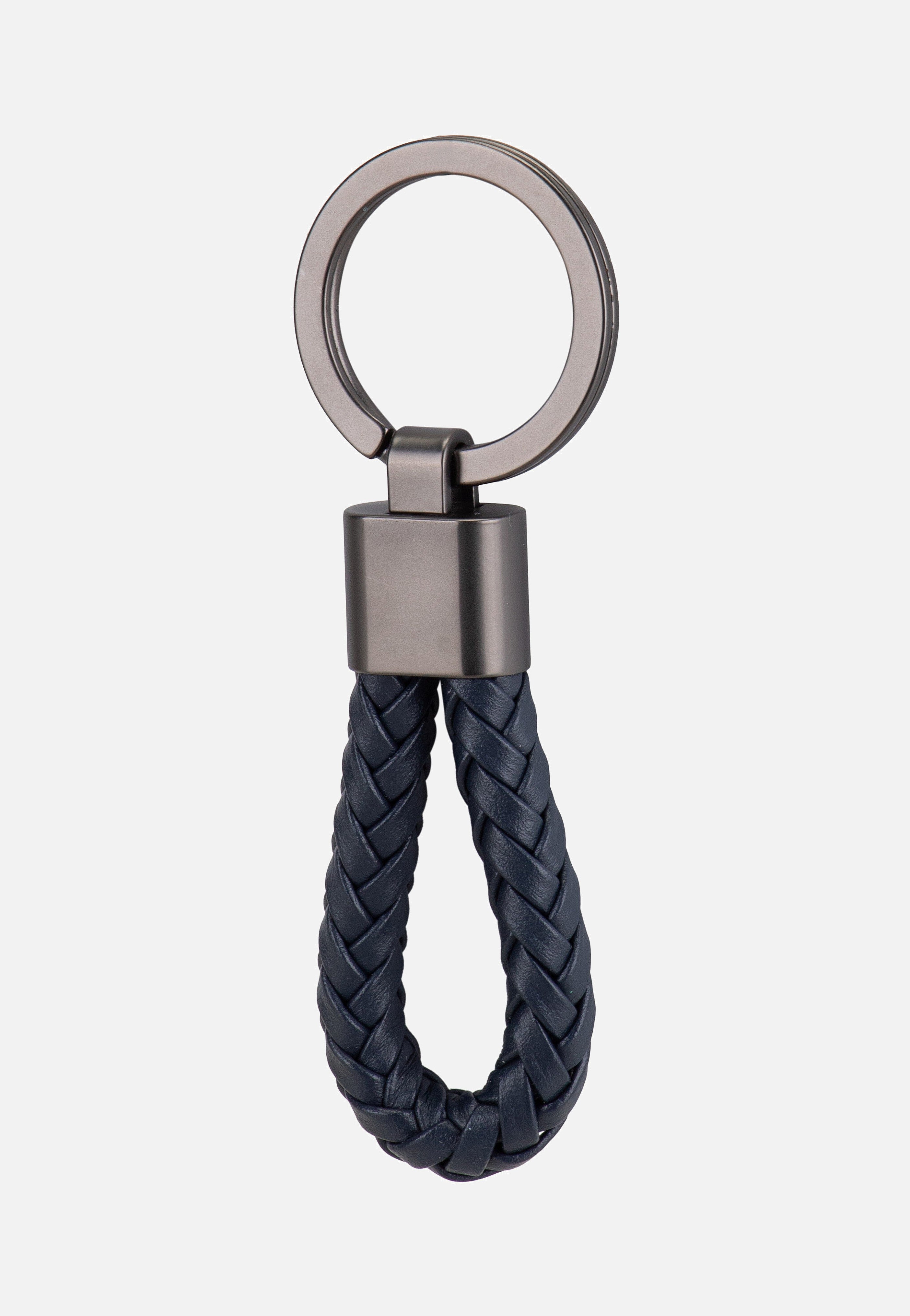 Porsche Design - Keyring Leather Cord 28807 Dark Blue - Keychain | Neutral-Image