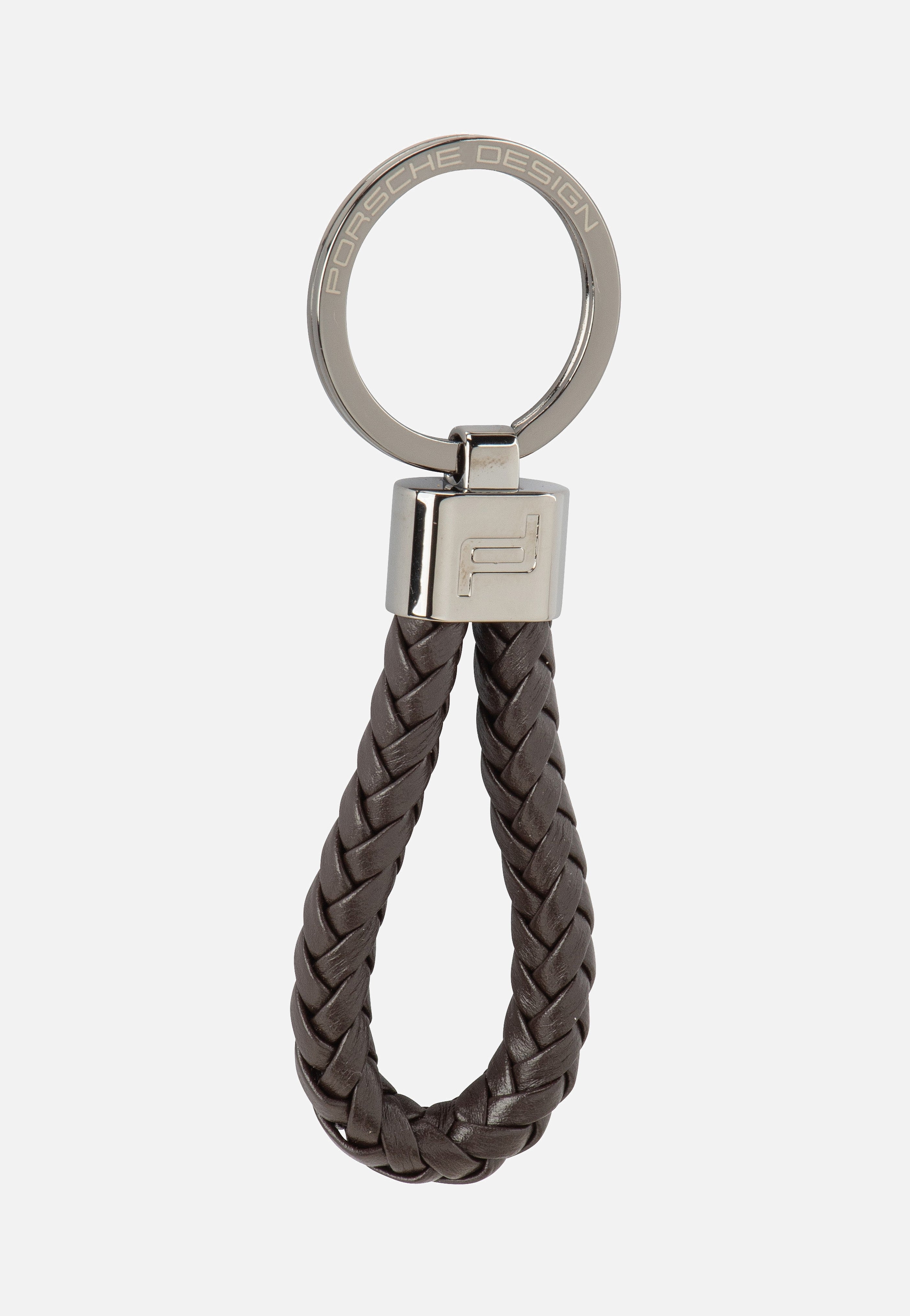 Porsche Design - Keyring Leather Cord 8807 Dark Brown - Keychain | Neutral-Image