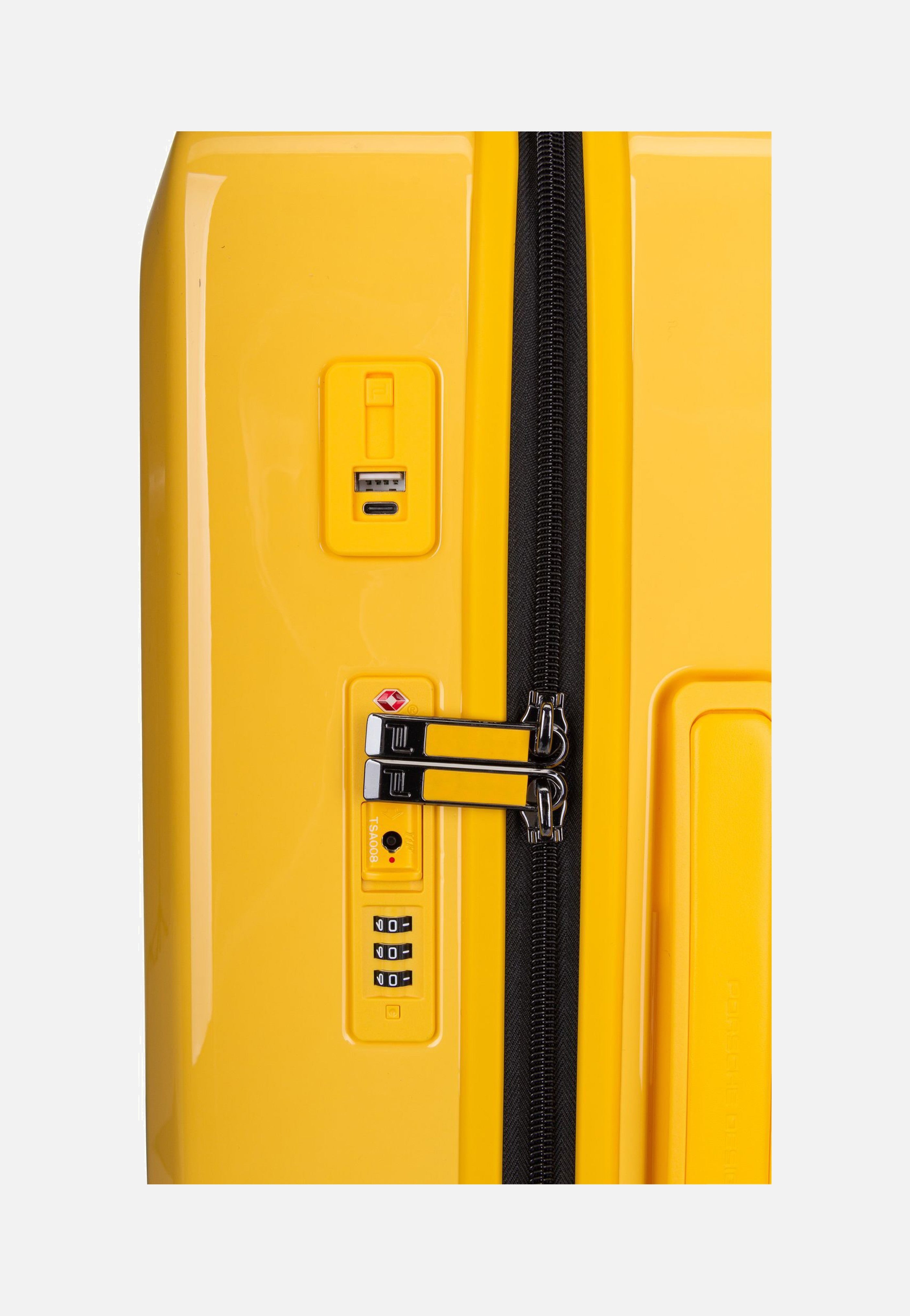 Porsche Design Roadster 4W Trolley S Racing Yellow Koffer