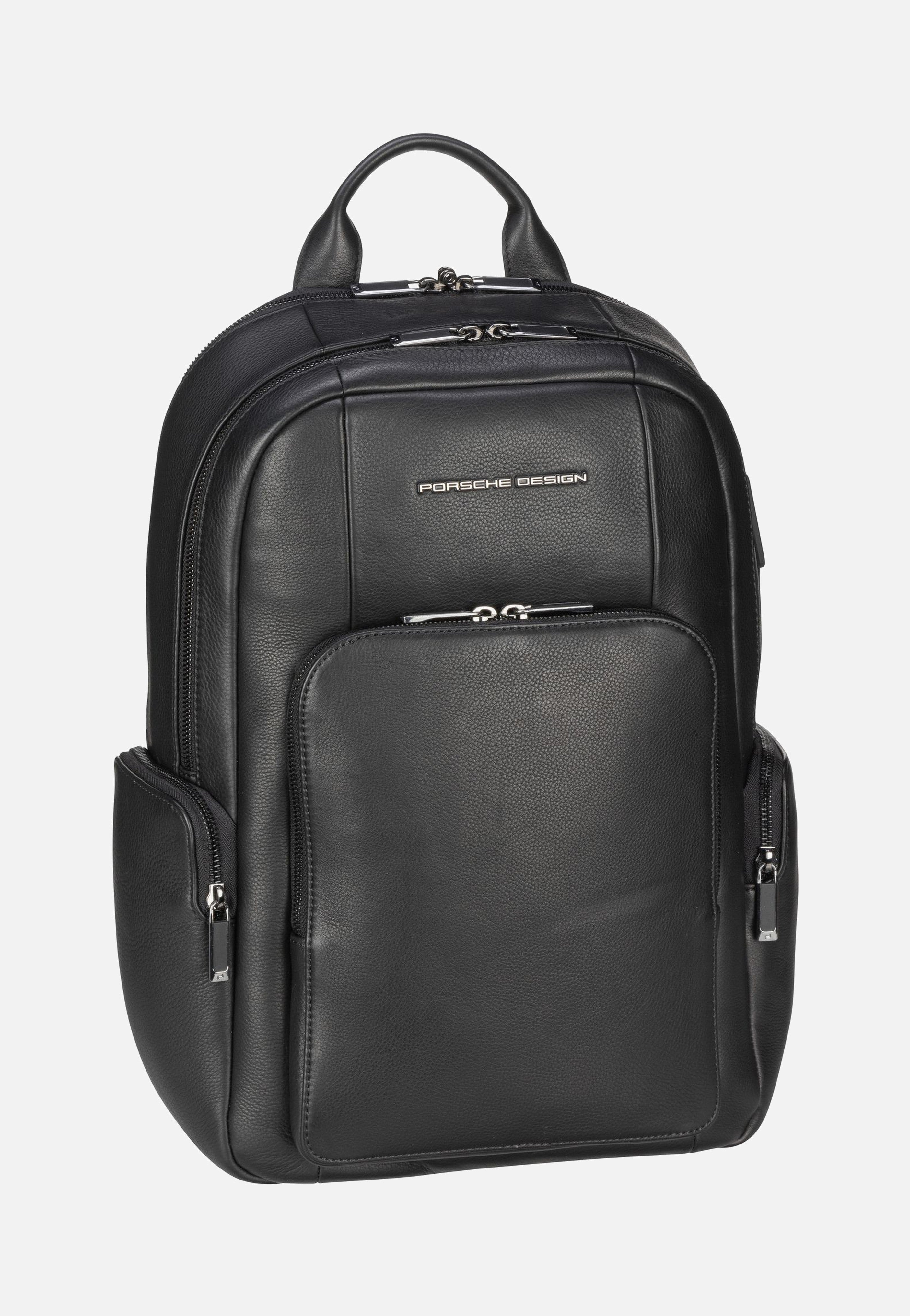 Porsche Design - Roadster Leather M1 Black - Backpack | Men-Image
