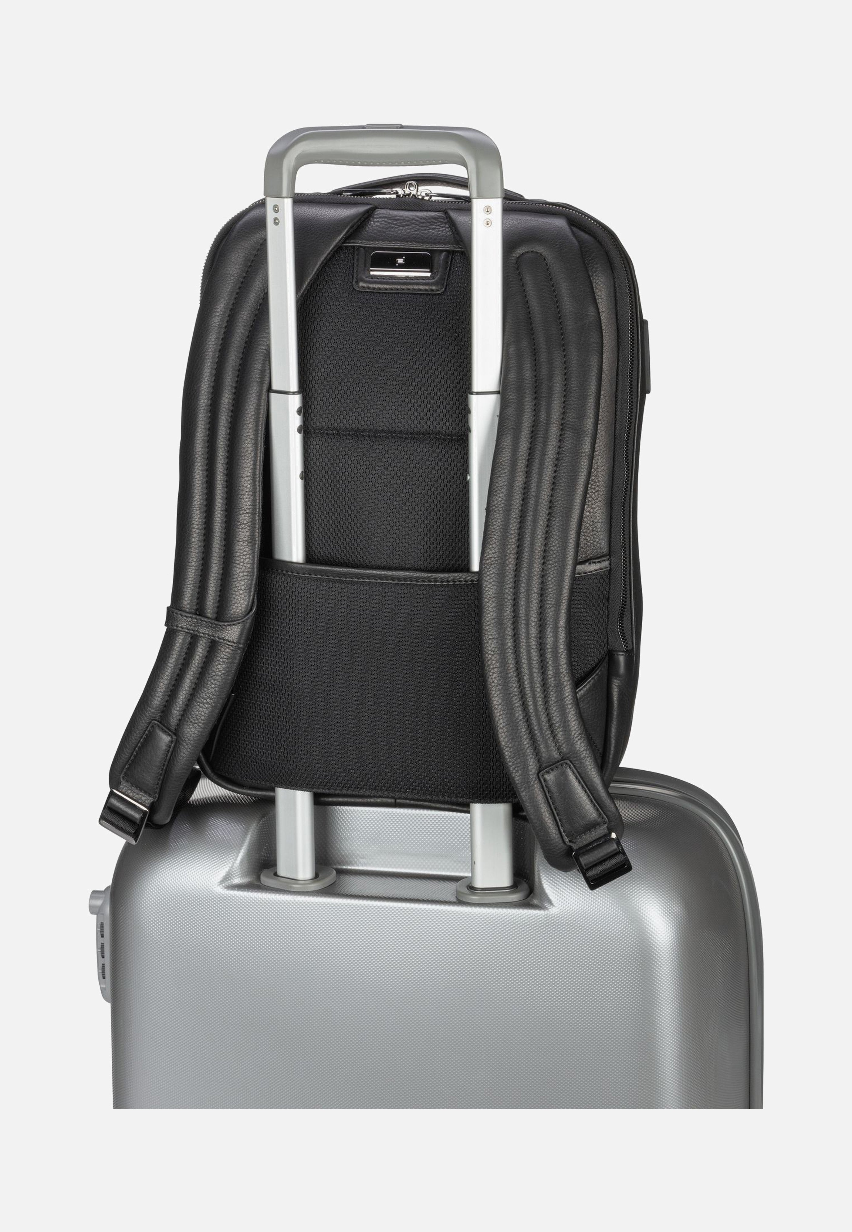 Porsche Design - Roadster Leather S1 Black - Backpack | Men-Image