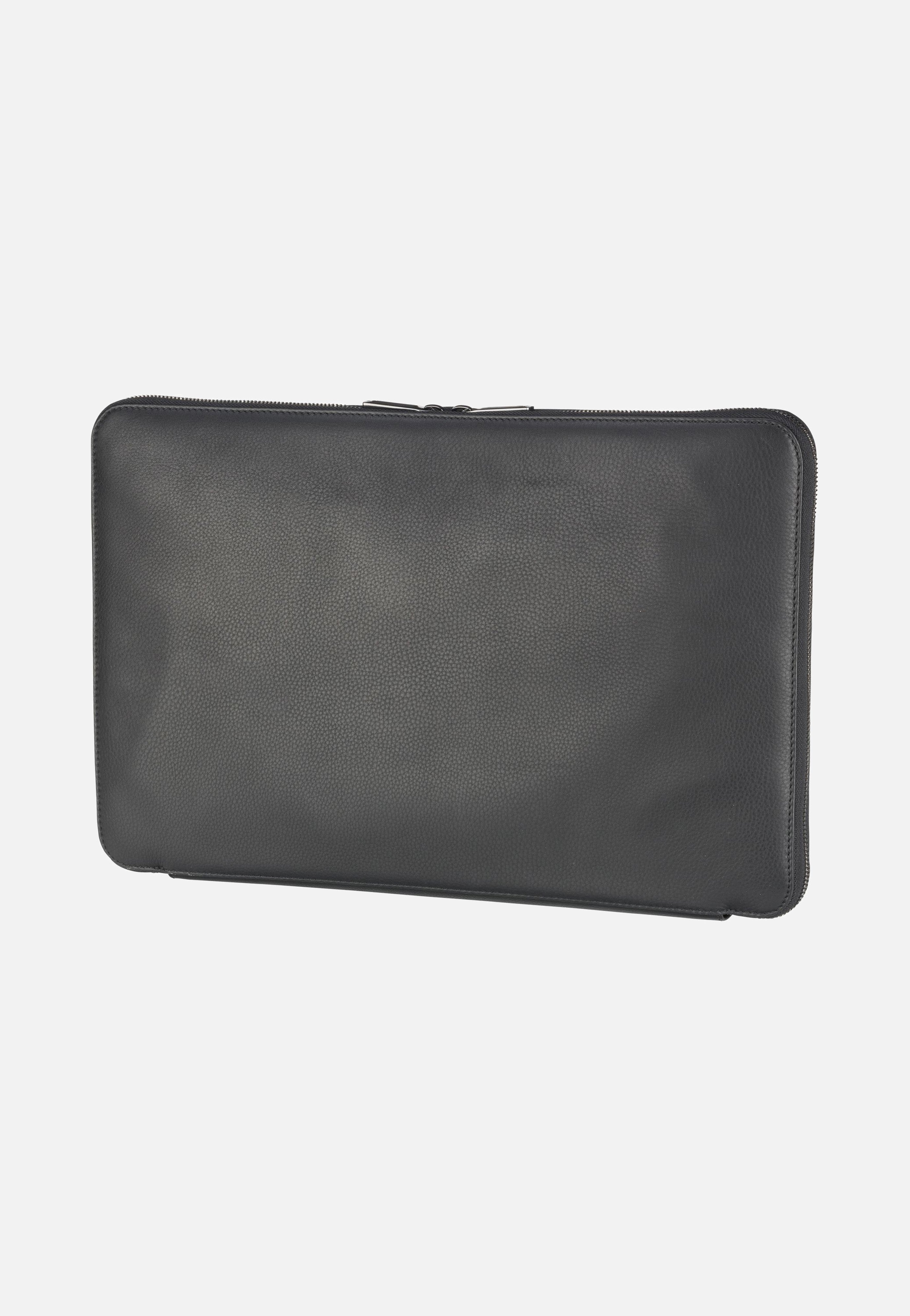 Porsche Design - Roadster Leather Notebook Sleeve 1520 Black - Laptop Sleeves | Men-Image