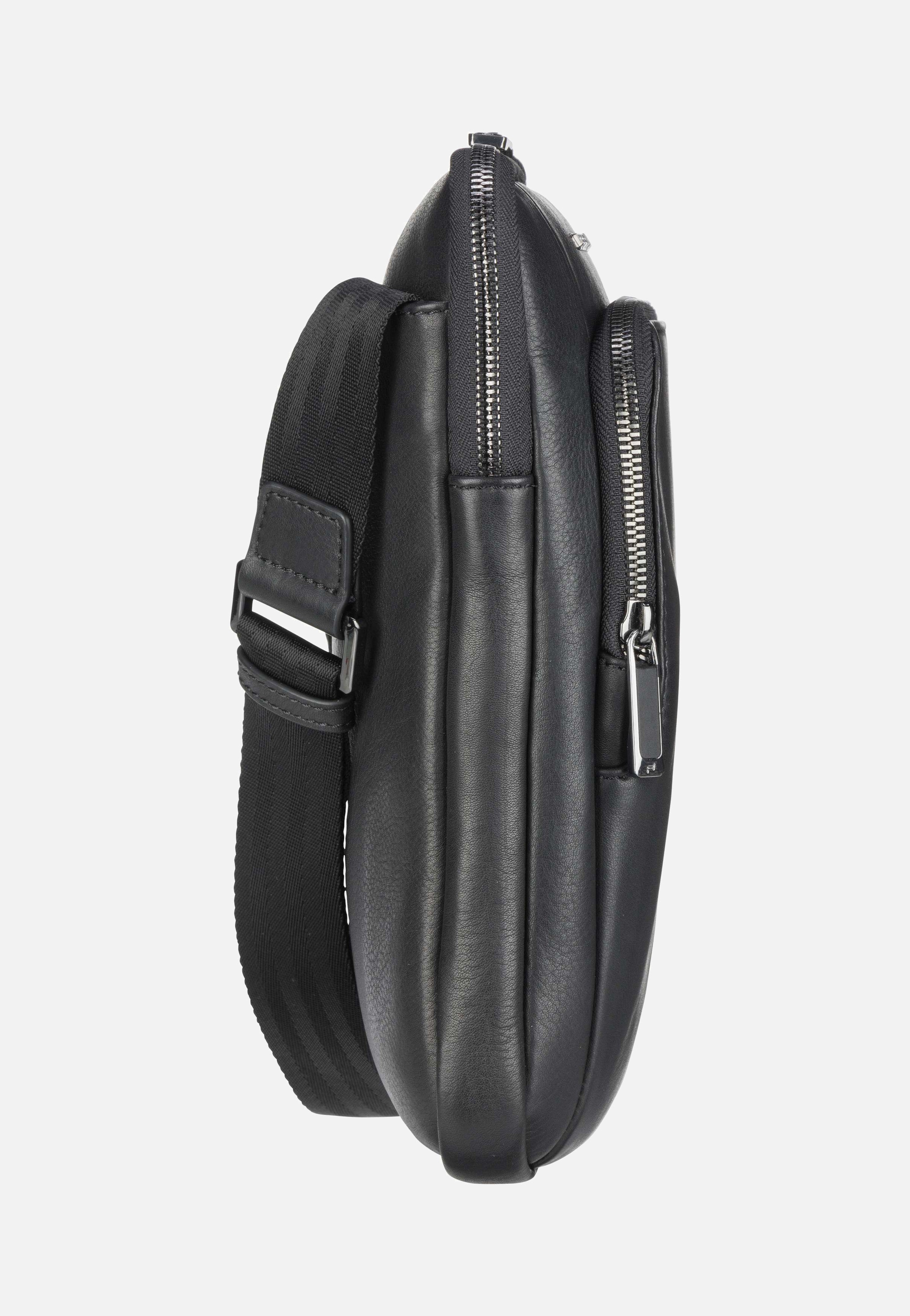 Porsche Design - Roadster Leather S 1511 Black - Crossbody Bag | Men-Image