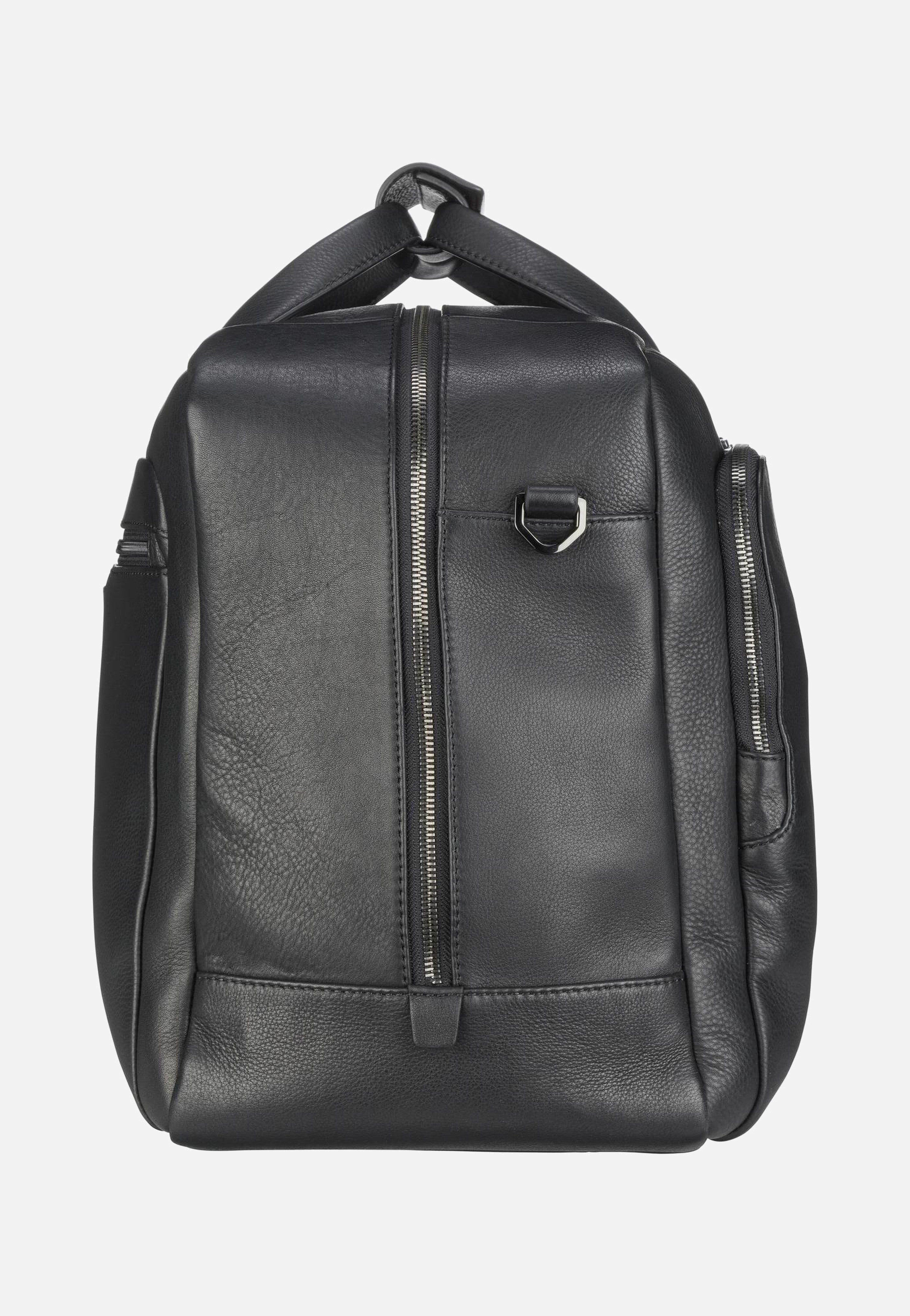 Porsche Design Roadster Leather 1001 Black Weekender