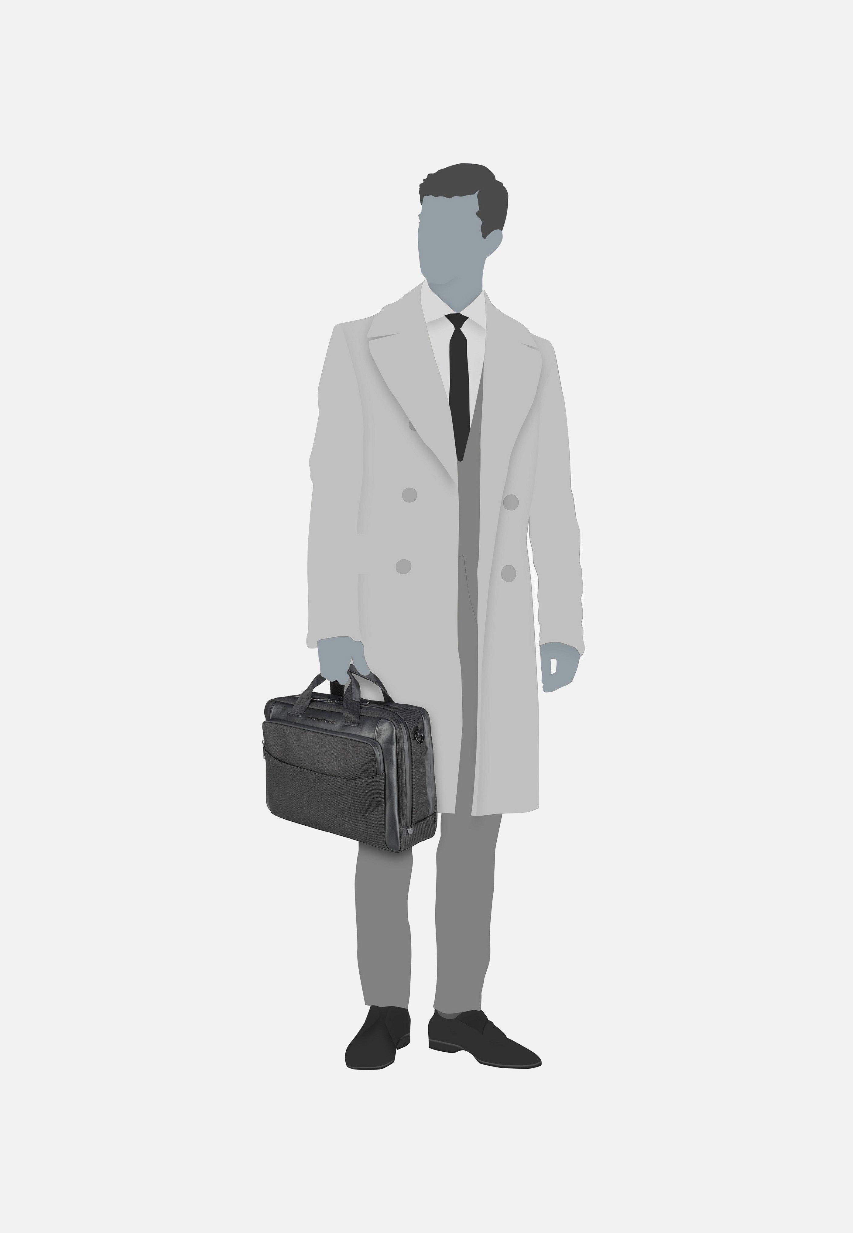 Porsche Design - Roadster Nylon M 1501 Black - Briefcase | Men-Image