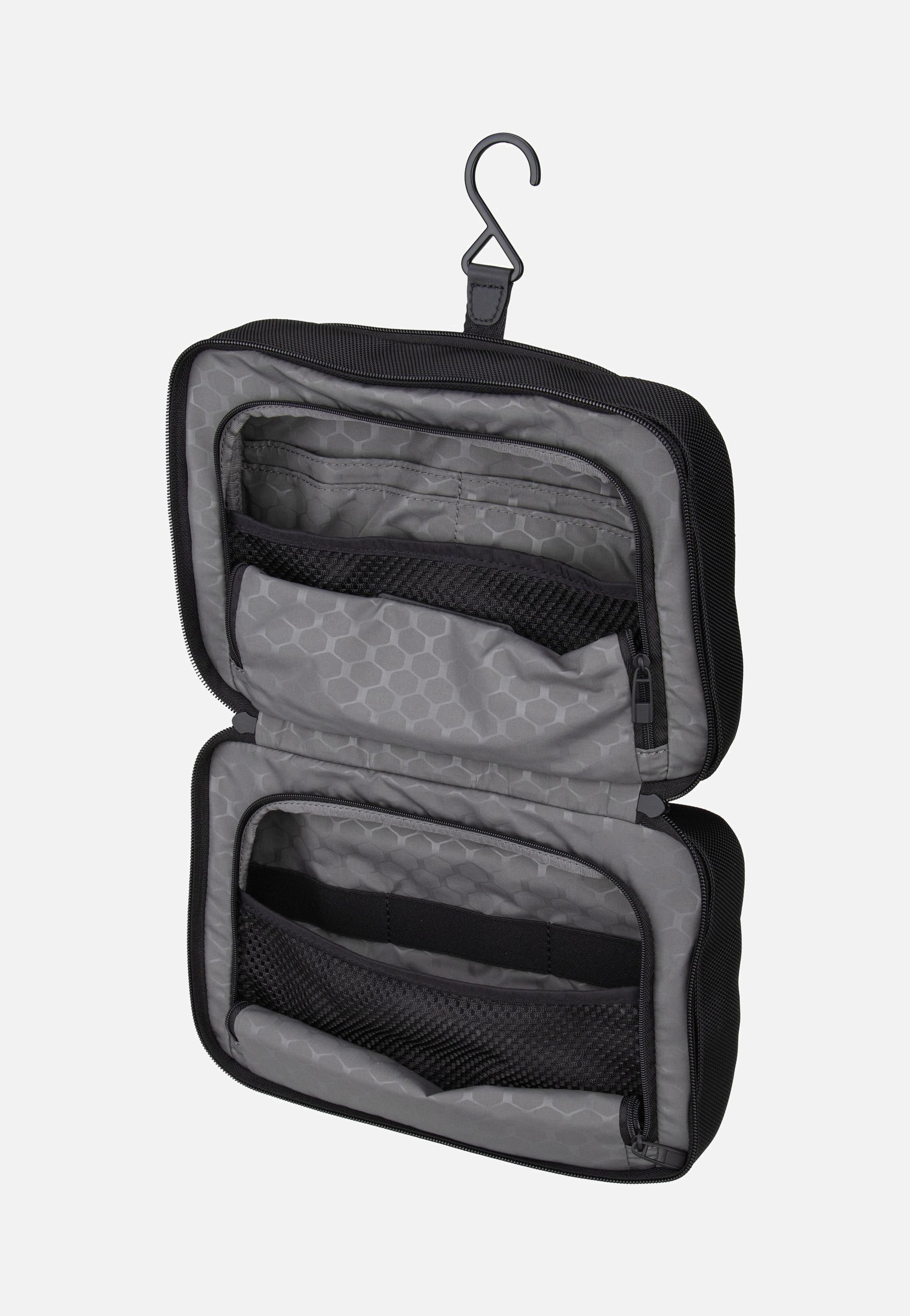 Porsche Design - Roadster Nylon Evo Washbag Black - Toiletry Bag | Men-Image