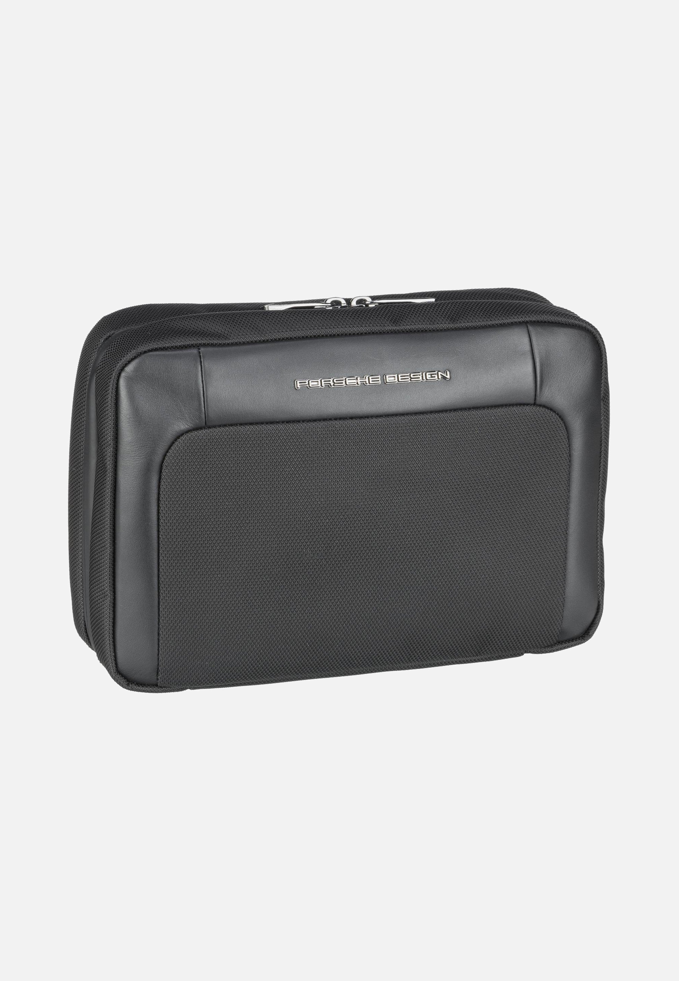 Porsche Design - Roadster Nylon Washbag L 1011 Black - Toiletry Bag | Men-Image
