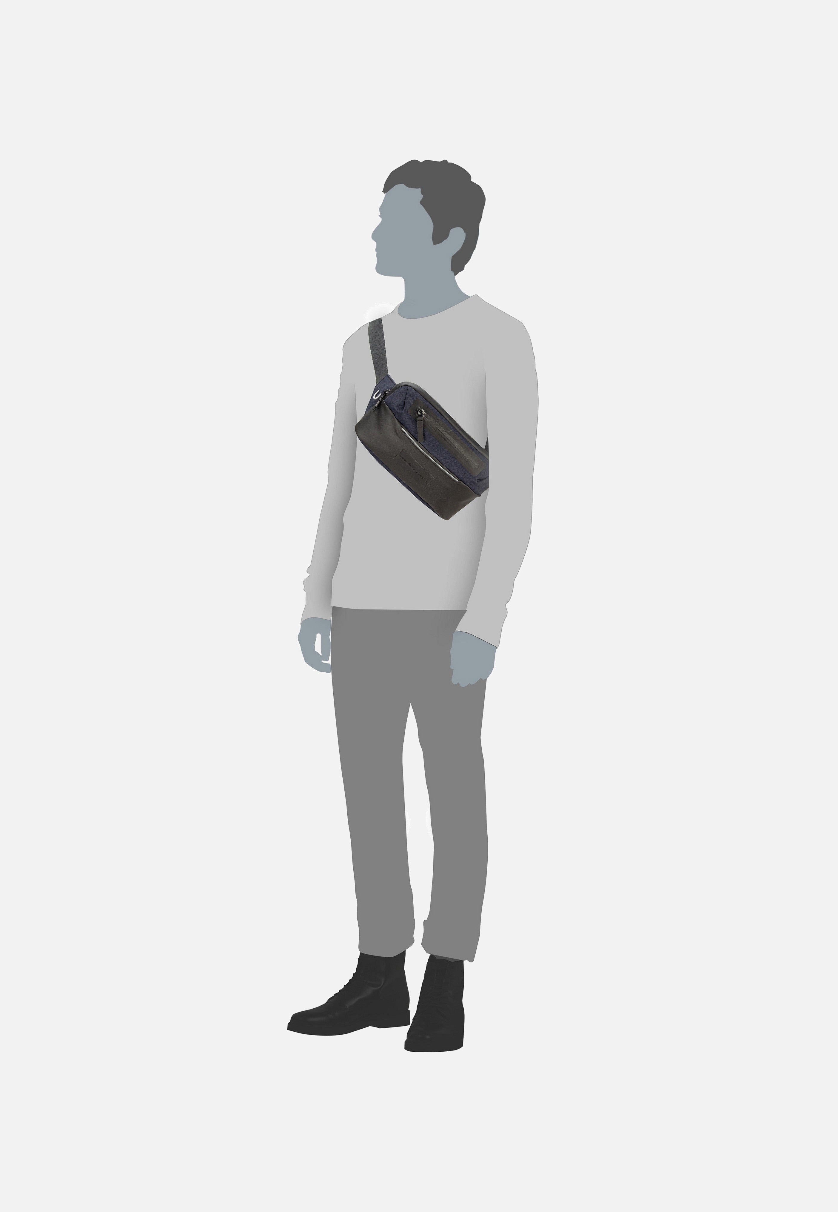 Porsche Design - Urban Eco Beltbag 1515 Dark Blue - Fanny Pack | Men-Image