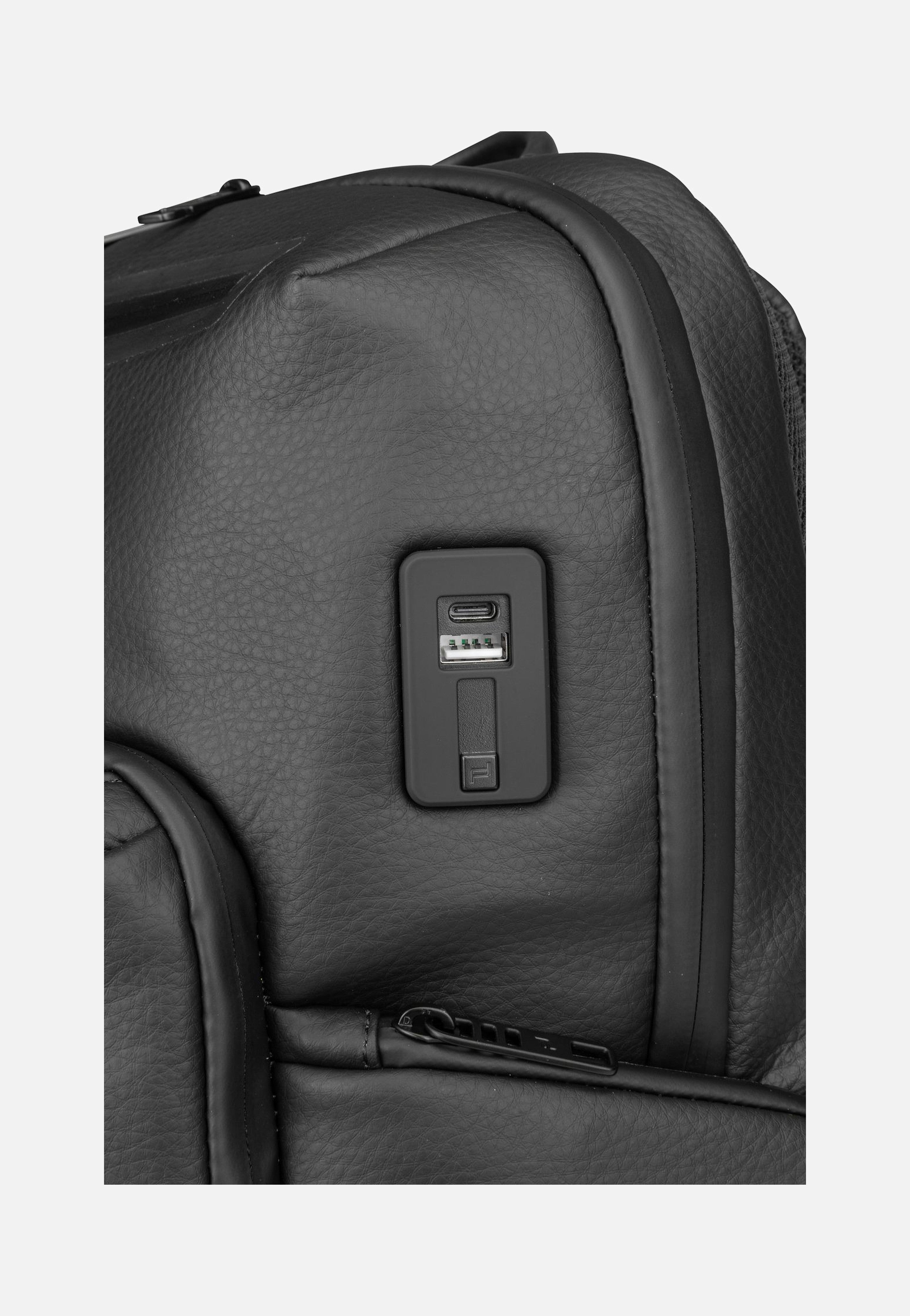 Porsche Design - Urban Eco Leather S Black - Backpack | Men-Image