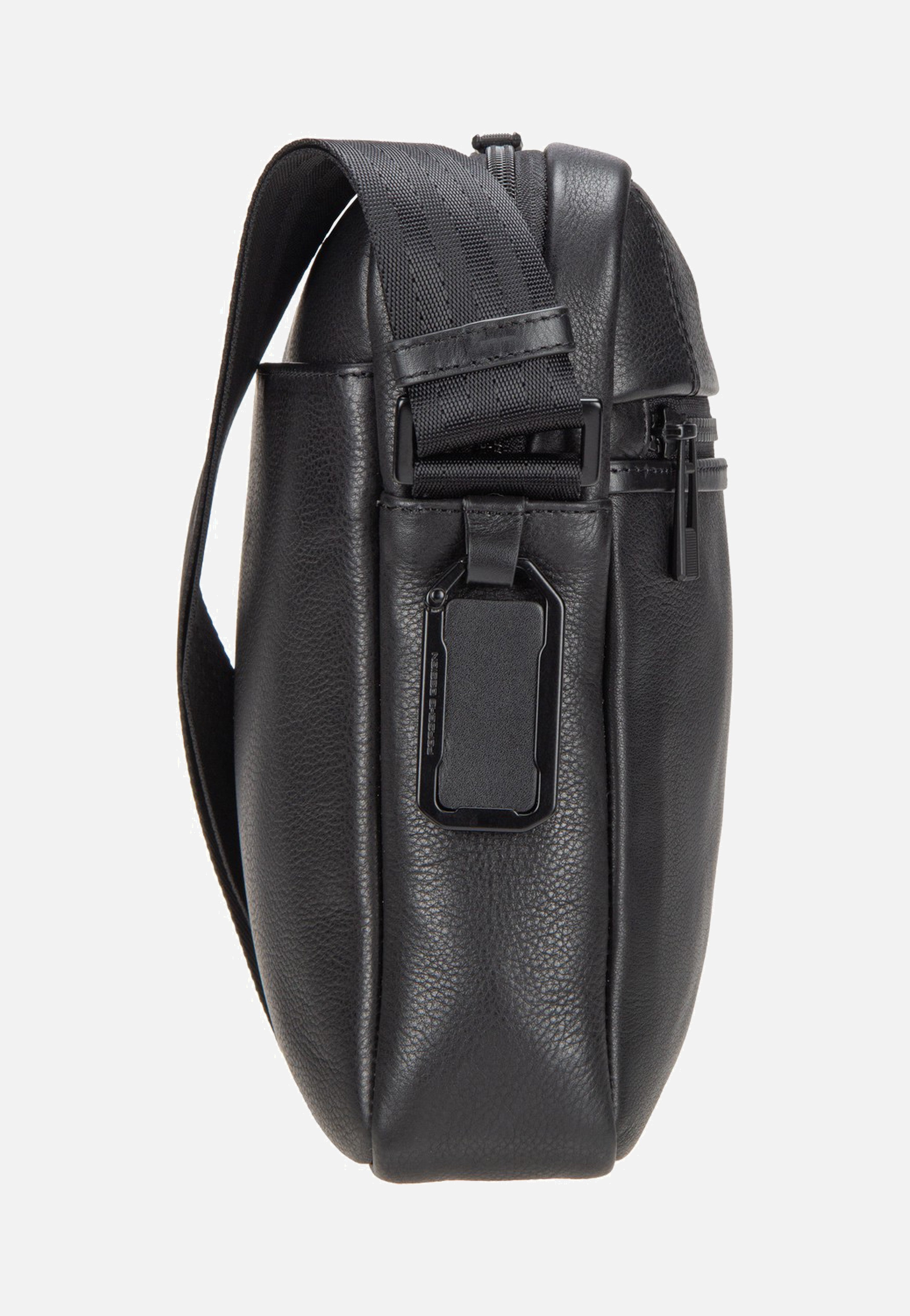 Porsche Design Roadster Leather Evo Shoulder Black Umhängetasche