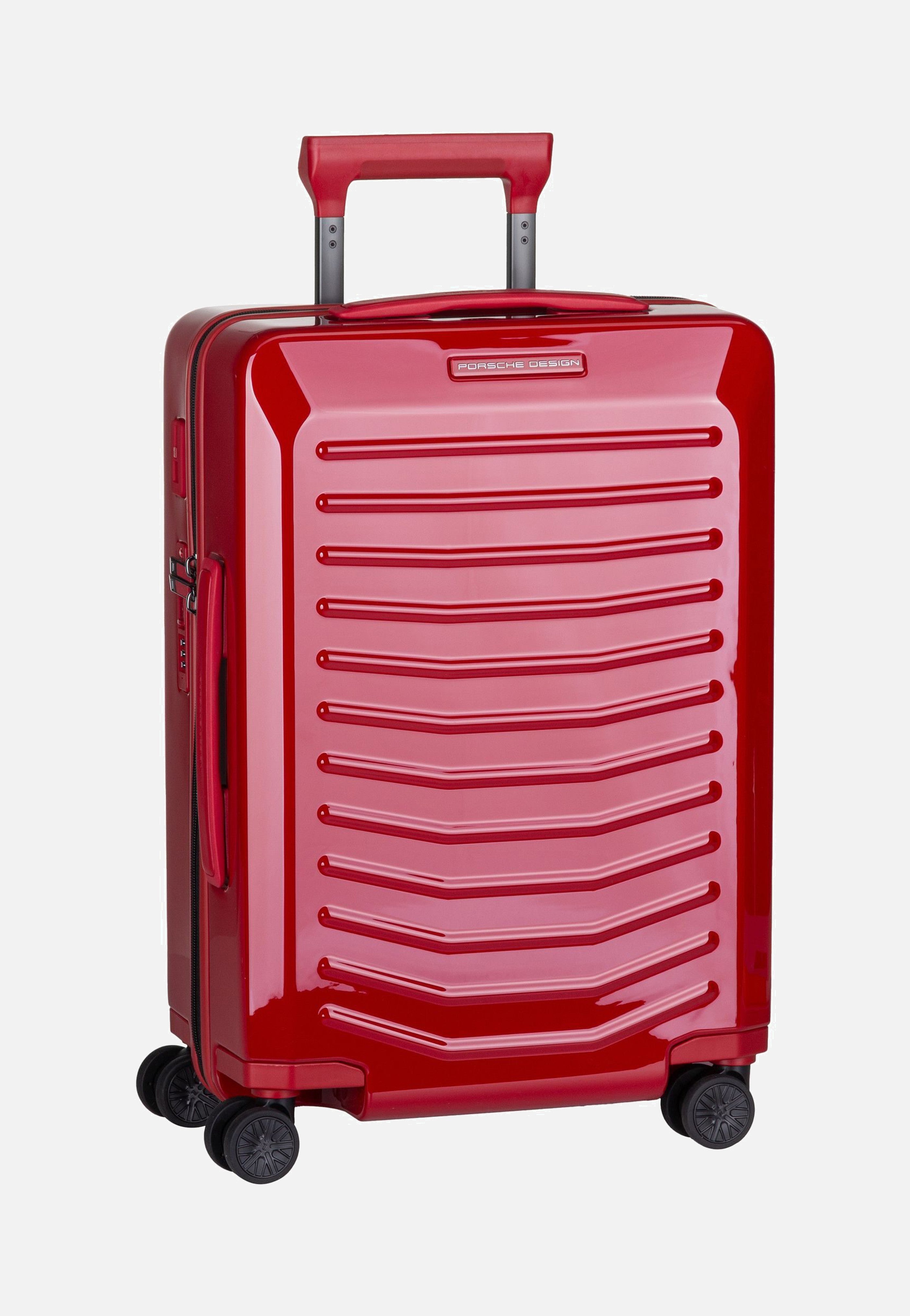 Porsche Design Roadster 4W Trolley S Carmine Red Koffer