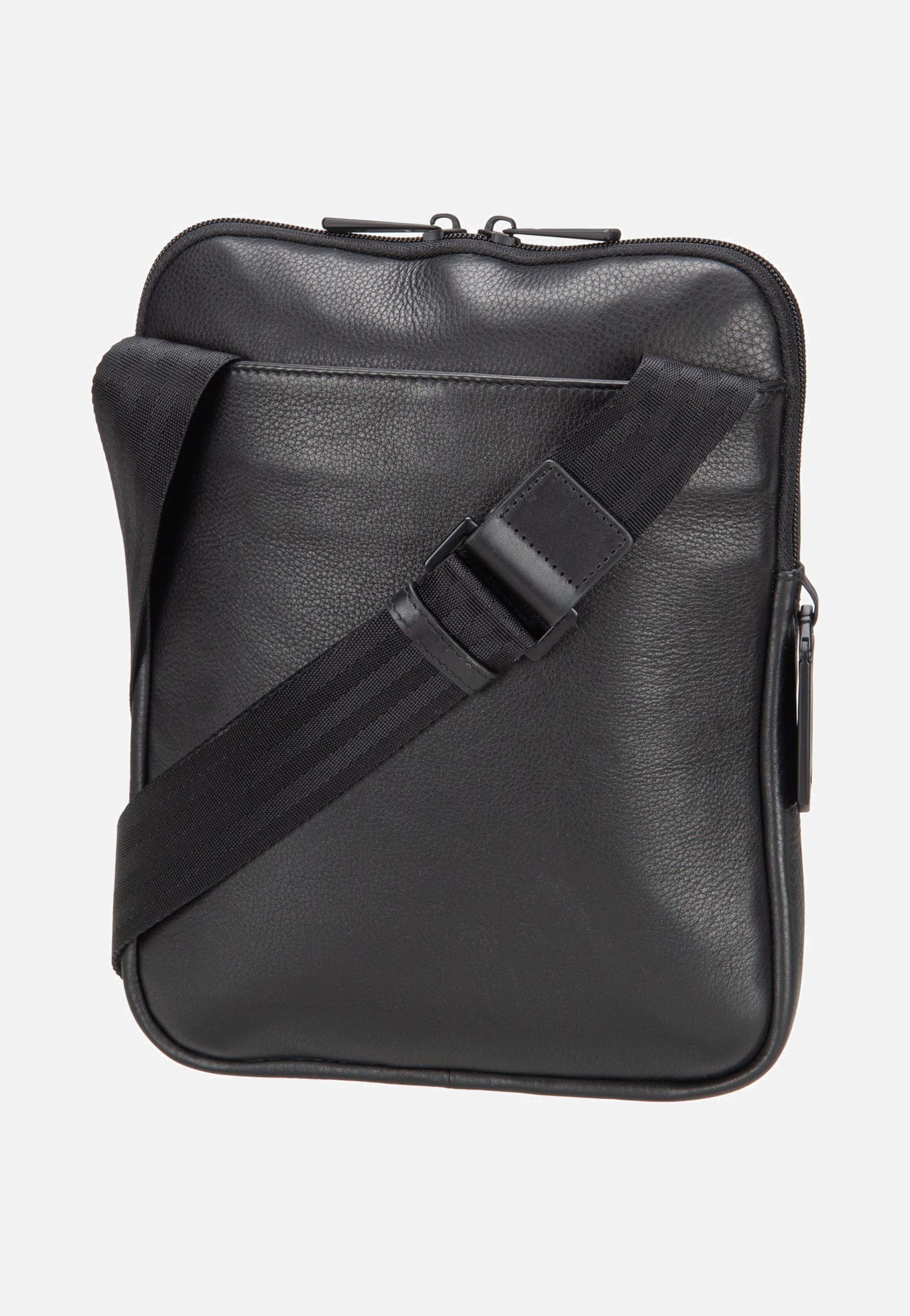Porsche Design Roadster Leather Evo Shoulder Black Umhängetasche