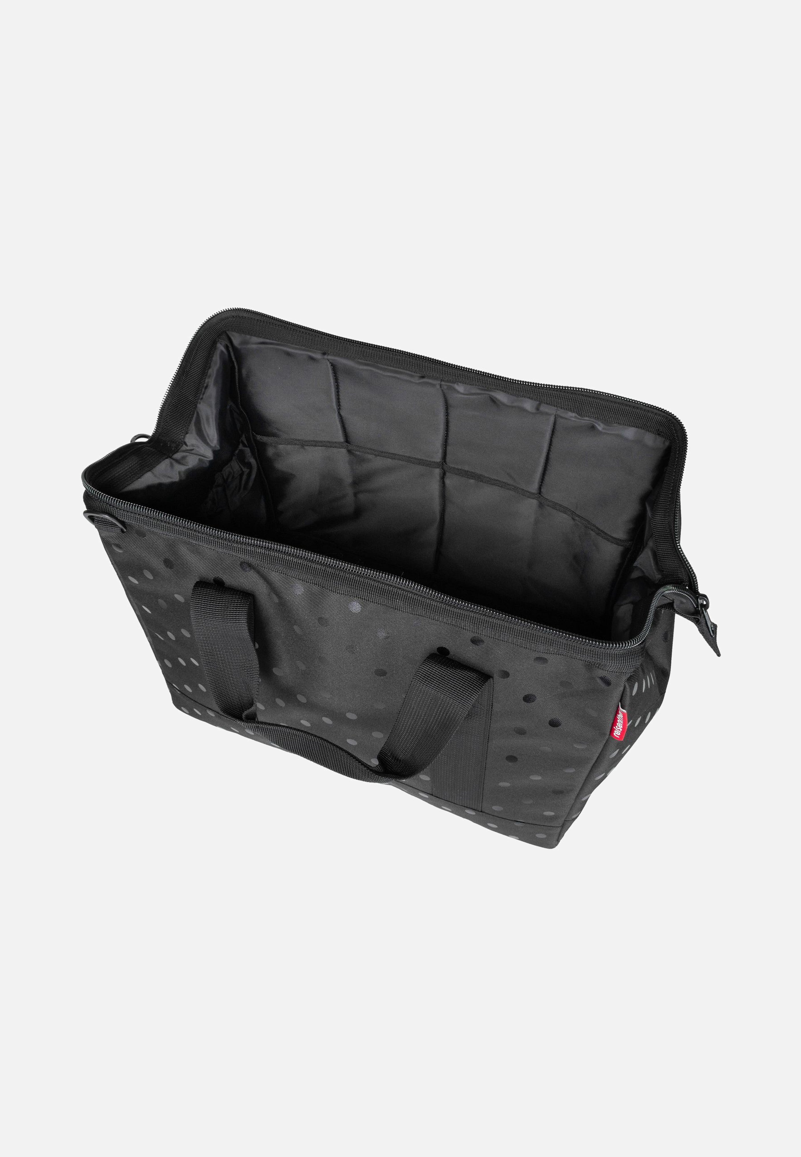 reisenthel - allrounder L Glossy Dots Black - Dufflebag | Neutral-Image
