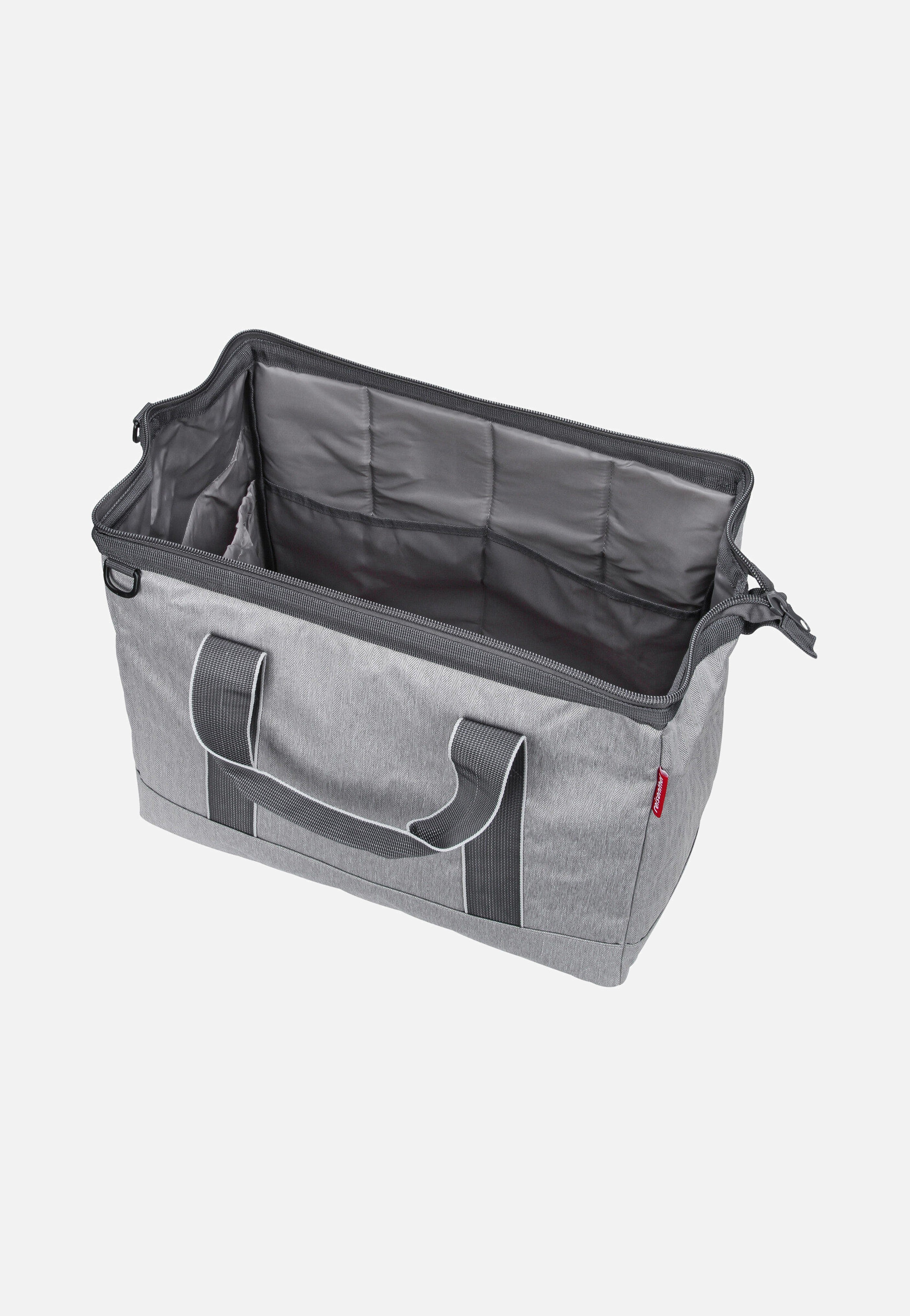 reisenthel allrounder L Herringbone Grey Dufflebag