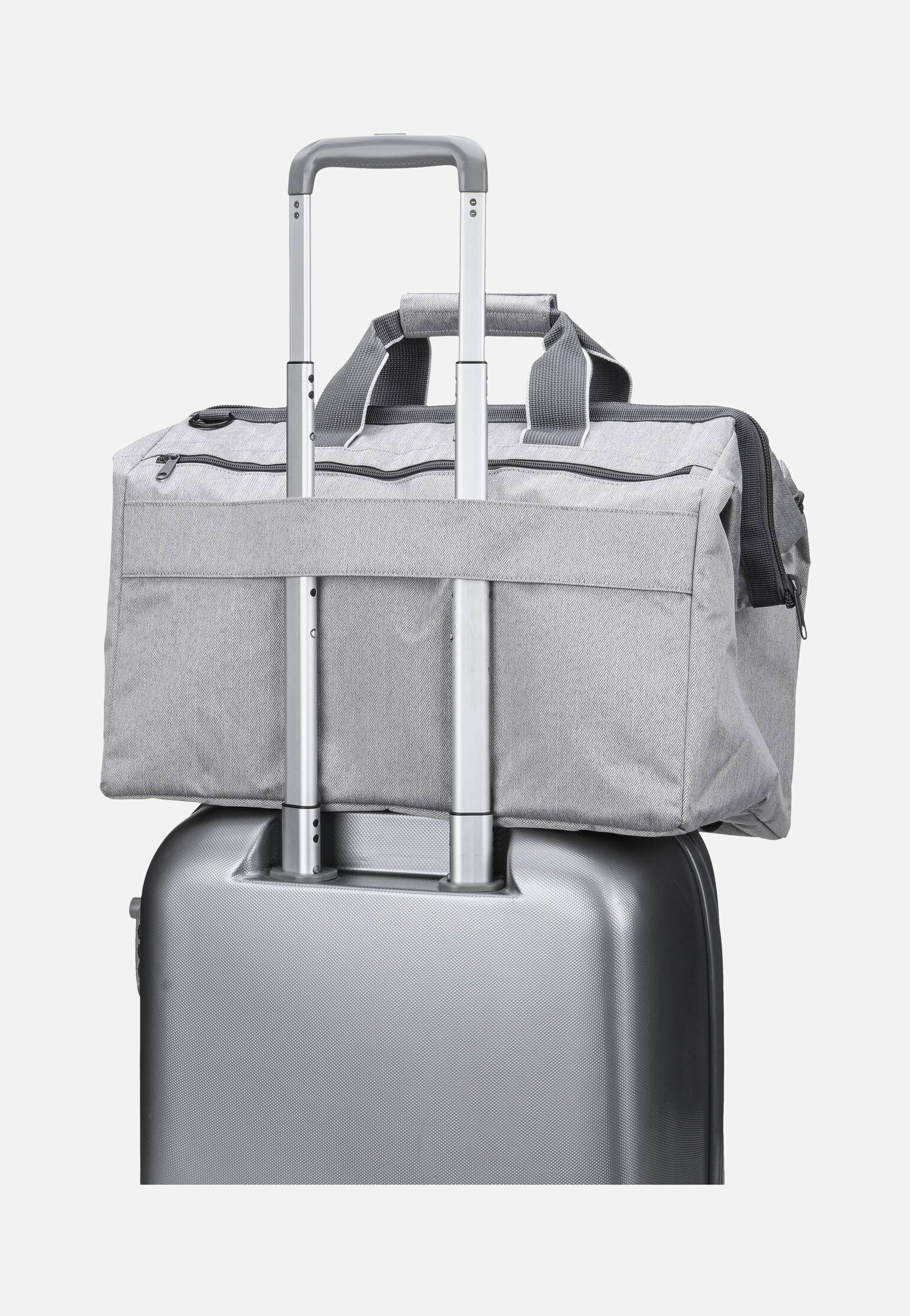 reisenthel - allrounder L pocket Herringbone Grey - Weekender | Women-Image