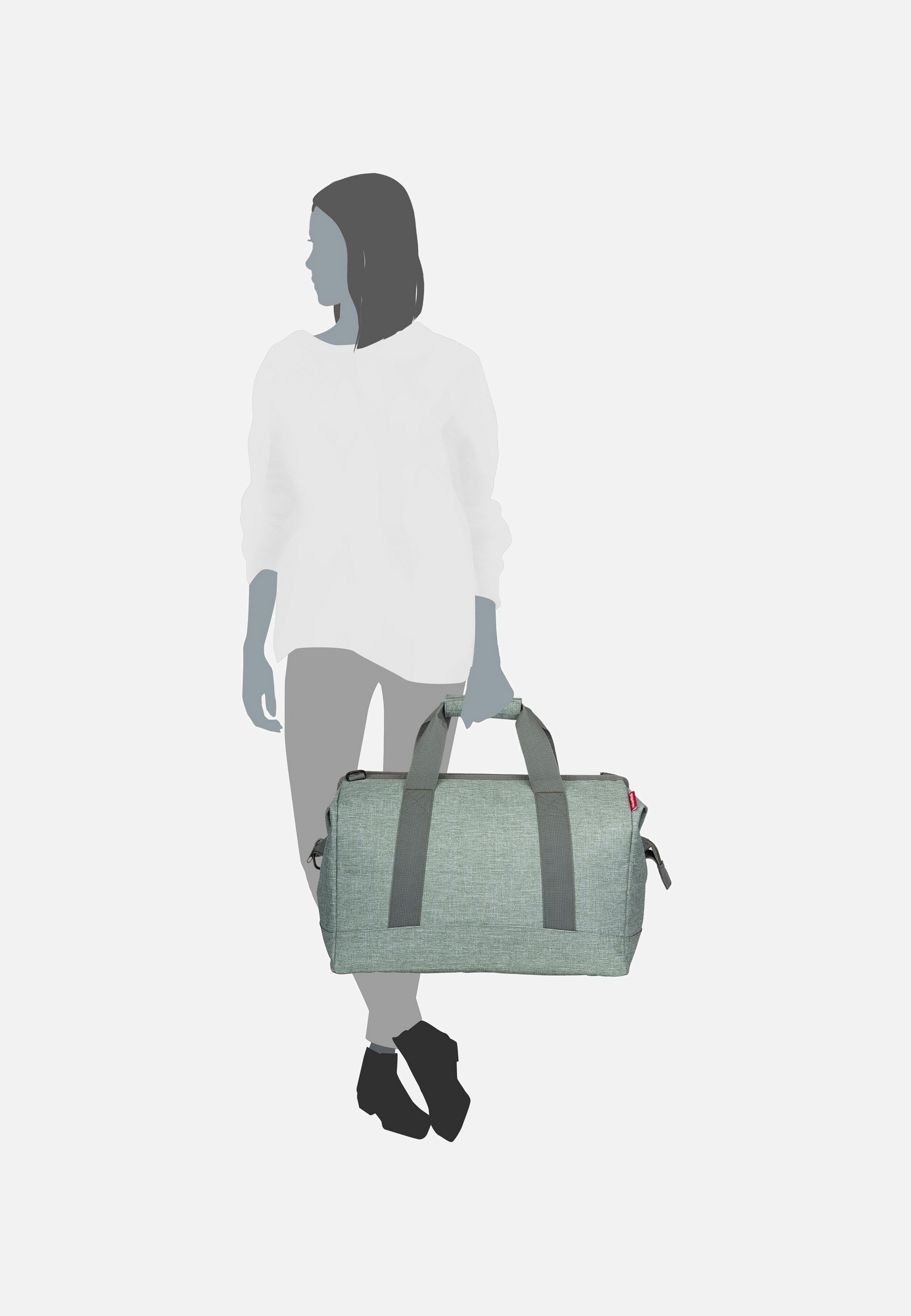 reisenthel - allrounder L twist Twist Sage - Dufflebag | Neutral-Image