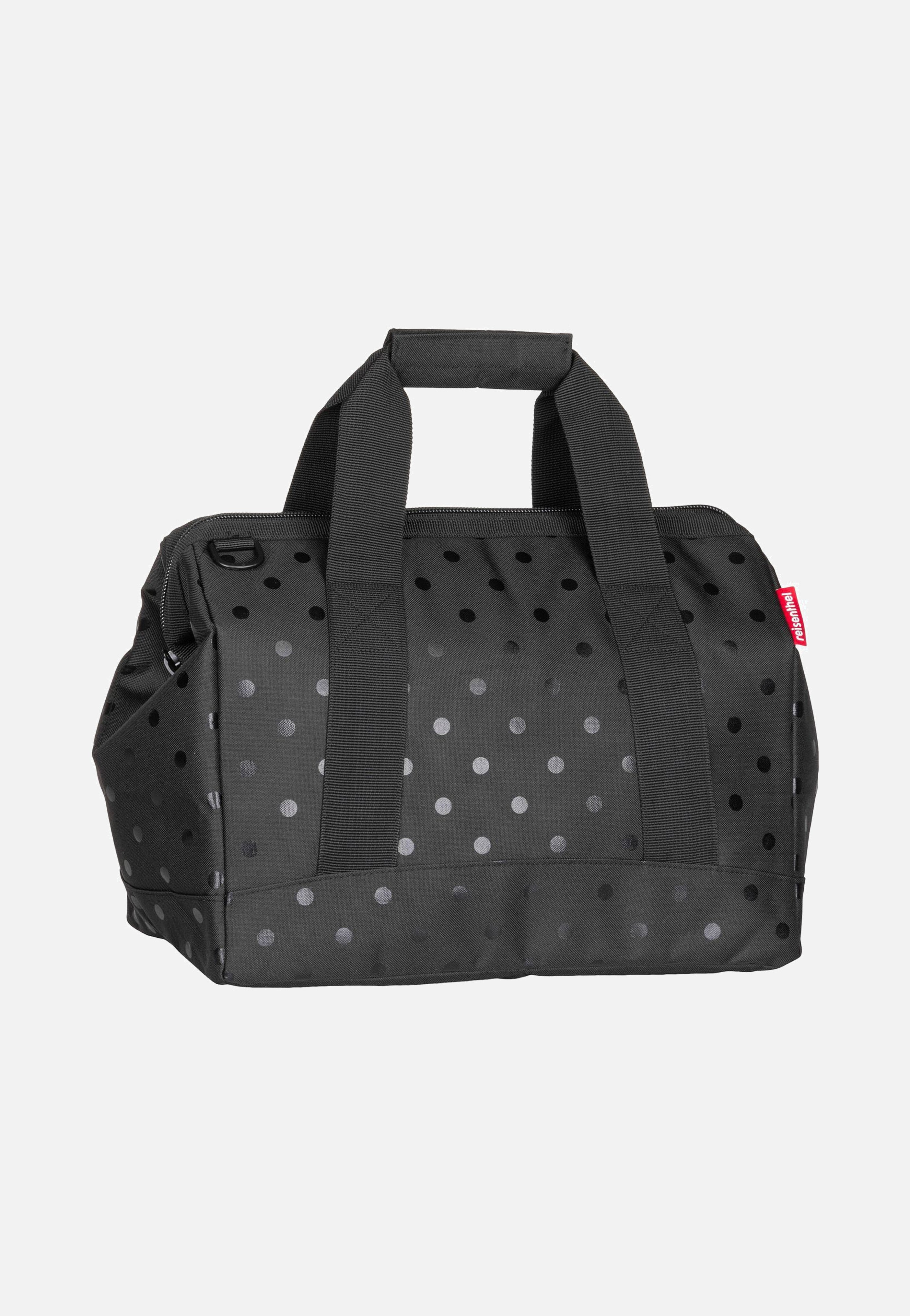reisenthel - allrounder M Glossy Dots Black - Dufflebag | Neutral-Image