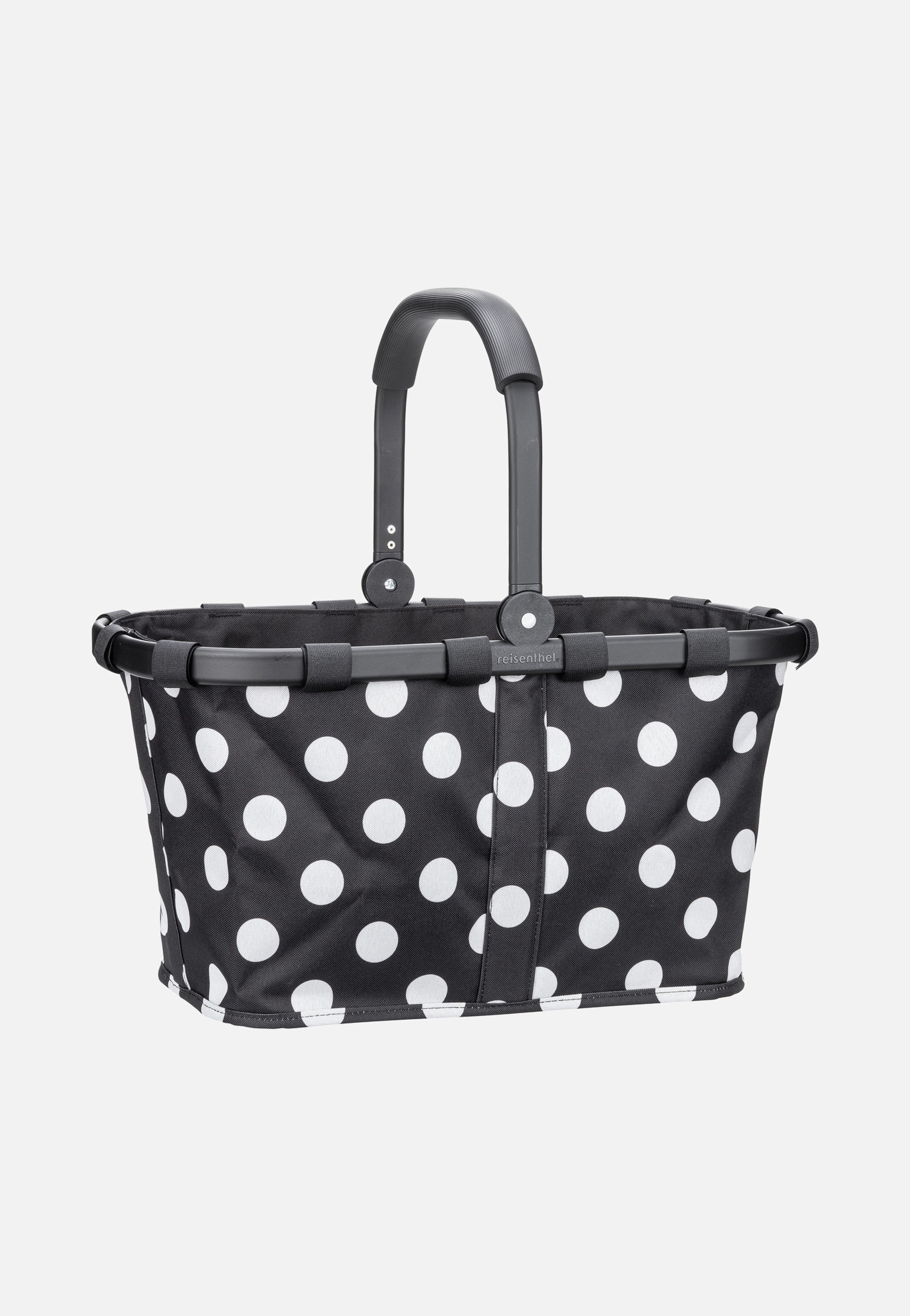 reisenthel - carrybag frame Dots White - Shopping Basket | Neutral-Image