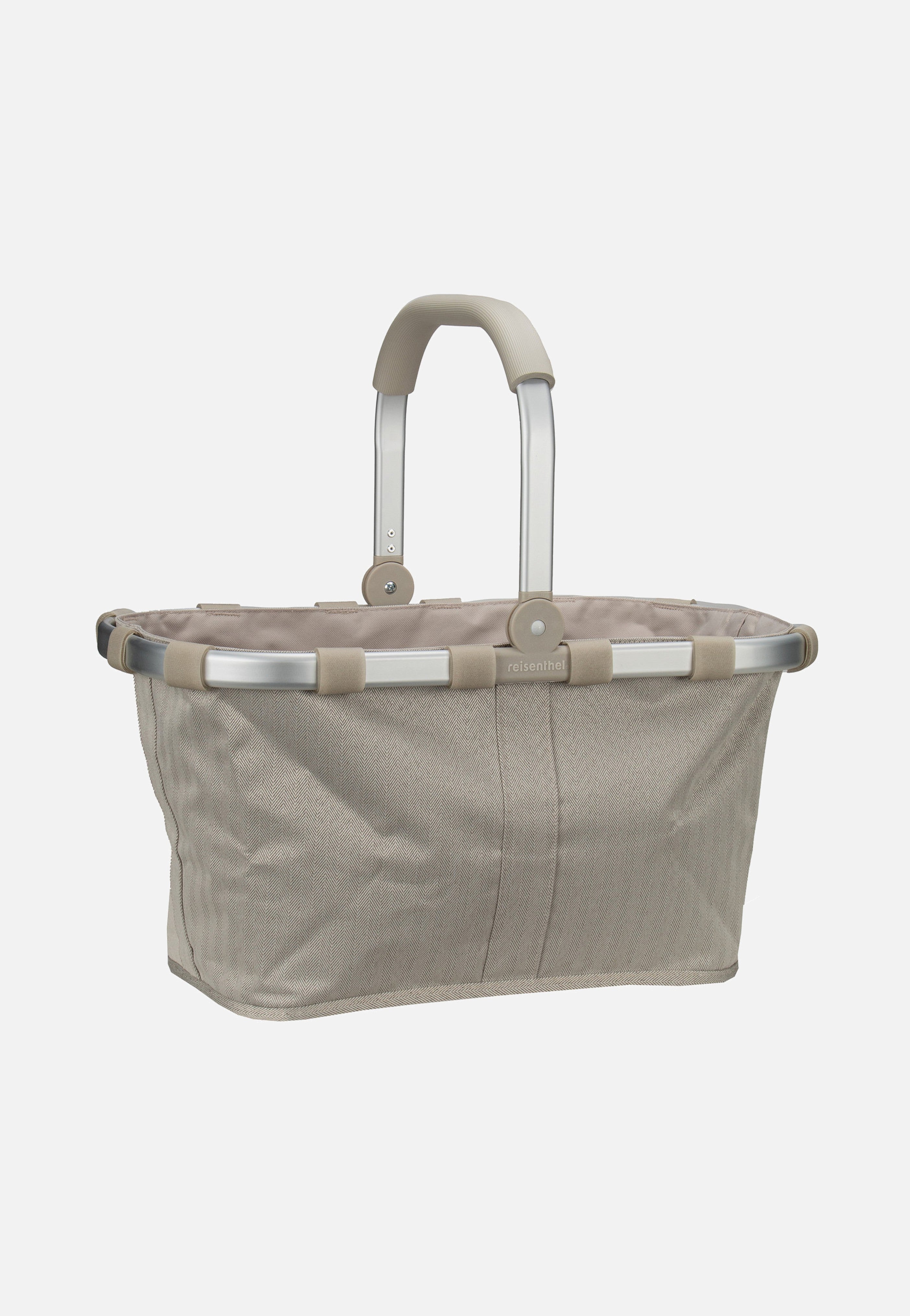 reisenthel - carrybag frame Herringbone Sand - Shopping Basket | Neutral-Image