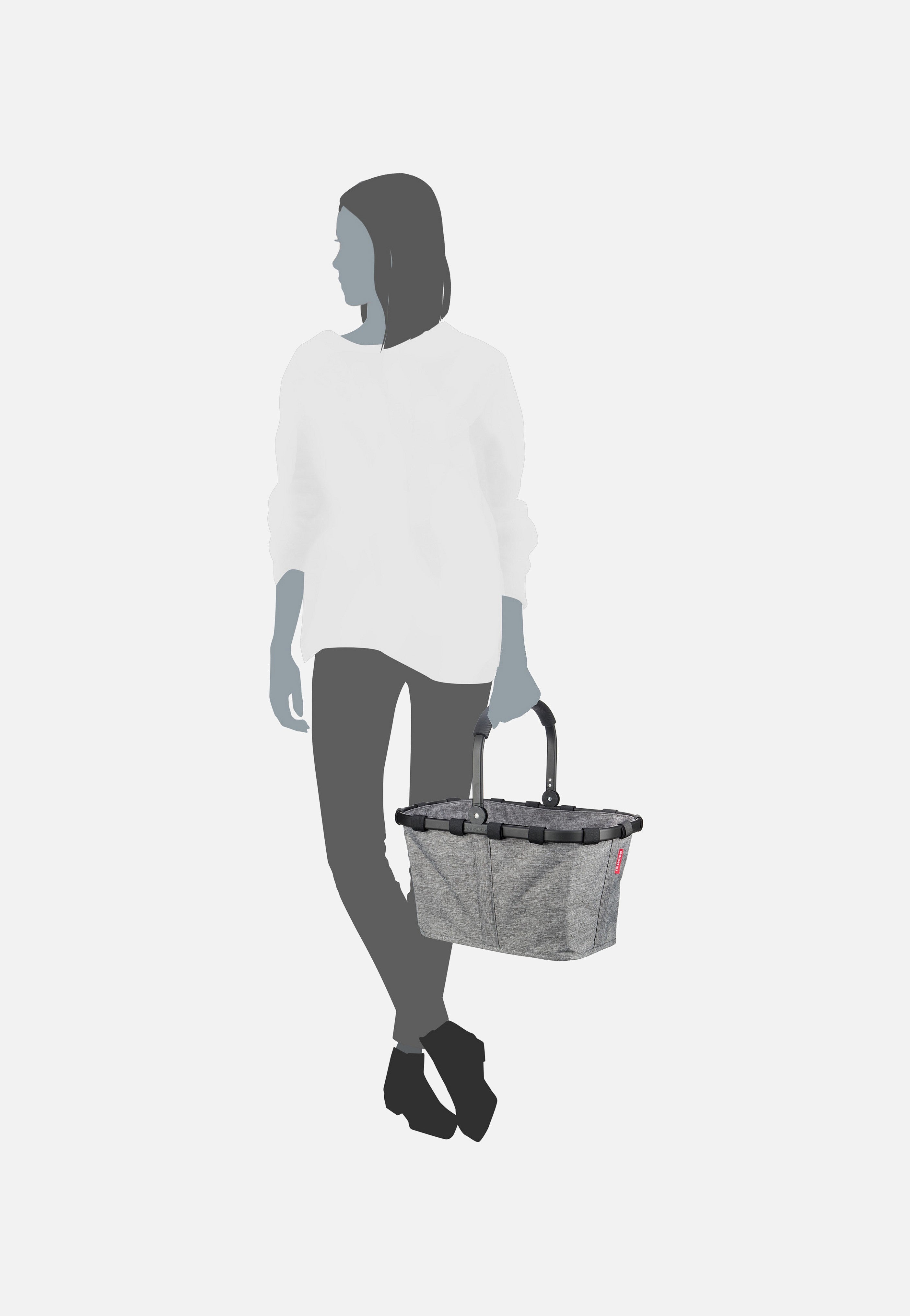 reisenthel carrybag frame twist Twist Silver Einkaufskorb