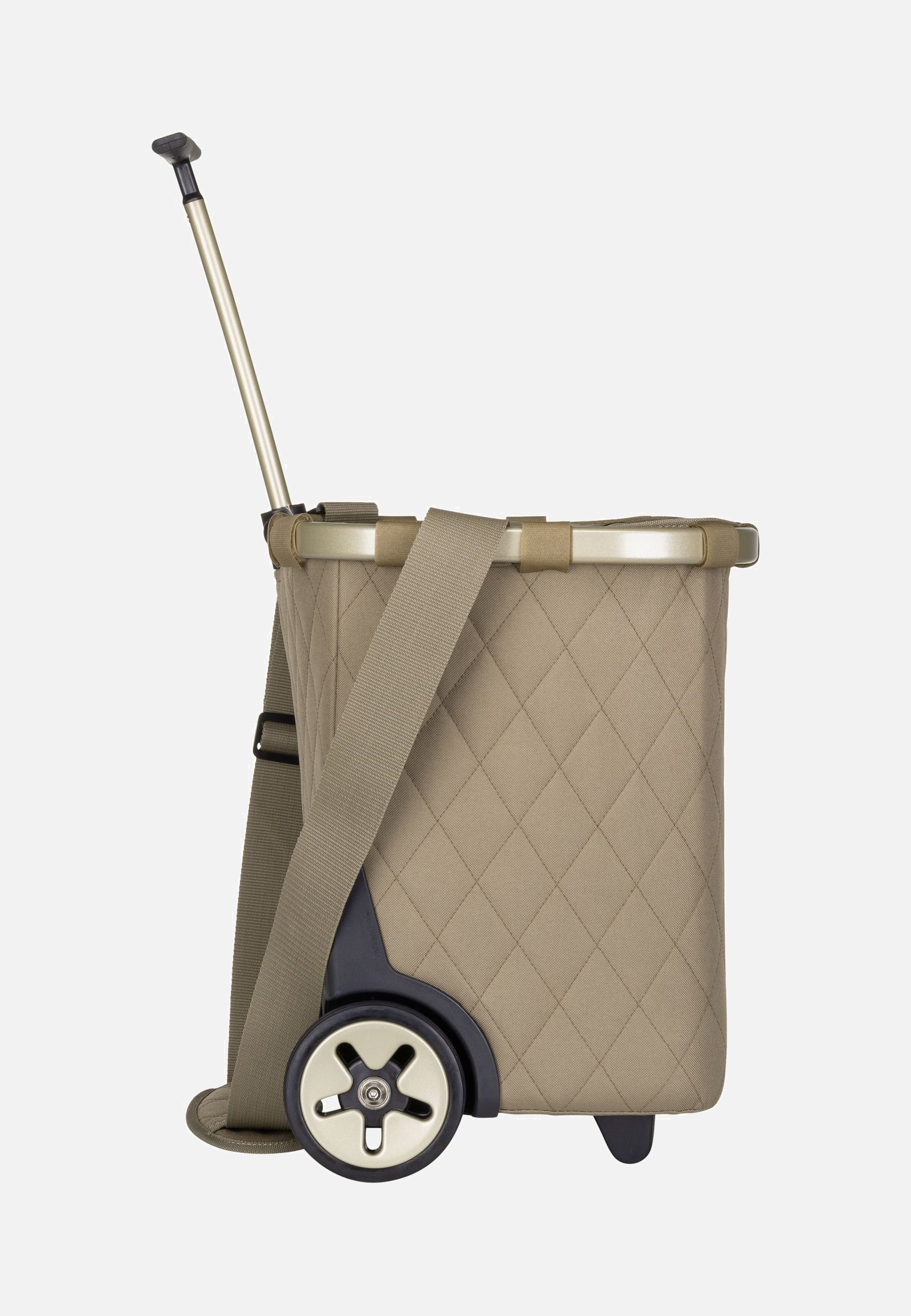 reisenthel - carrycruiser special edition Rhombus Olive - Shopping Trolley | Neutral-Image