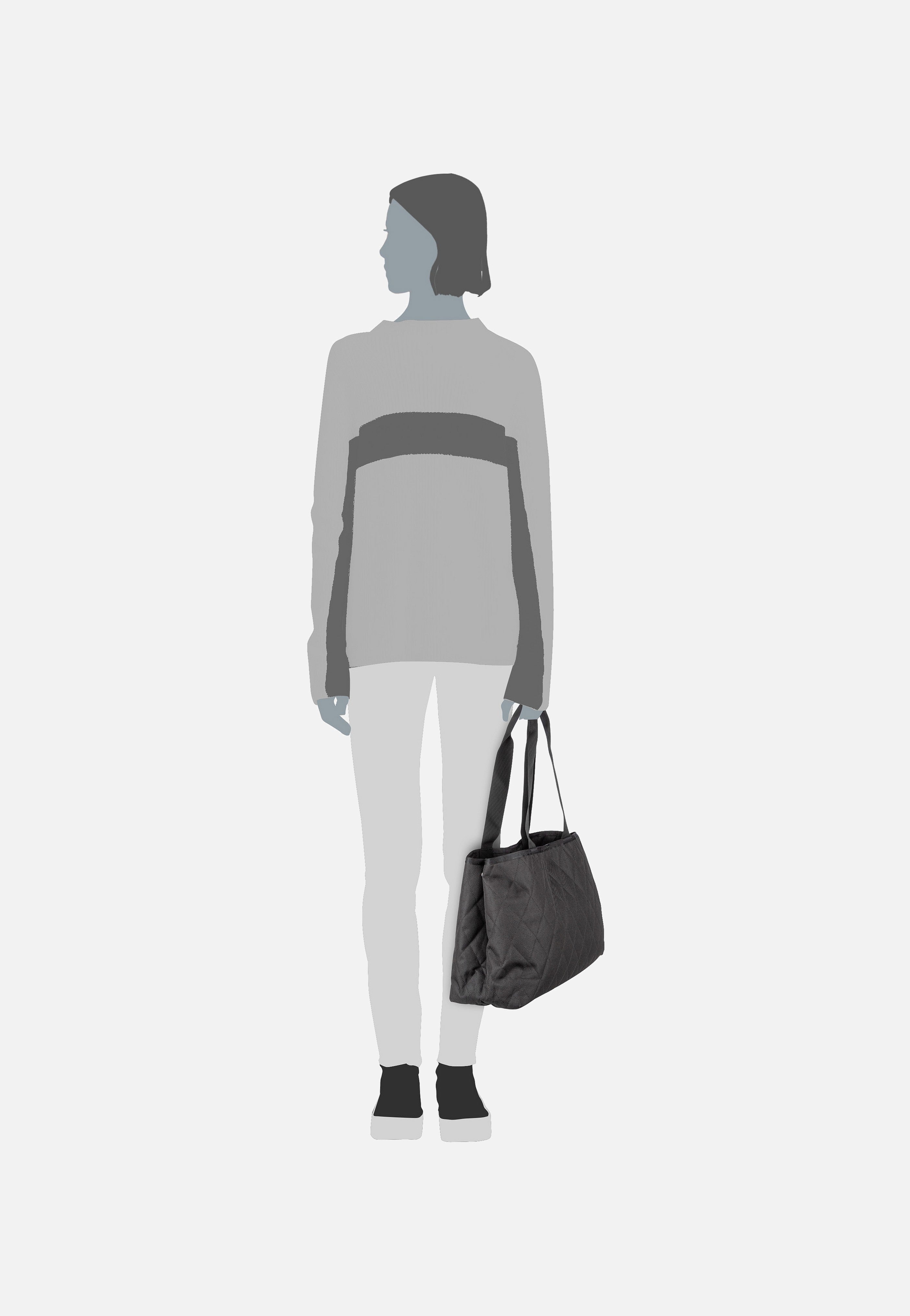 reisenthel - classic L Rhombus Black - Shopper | Women-Image
