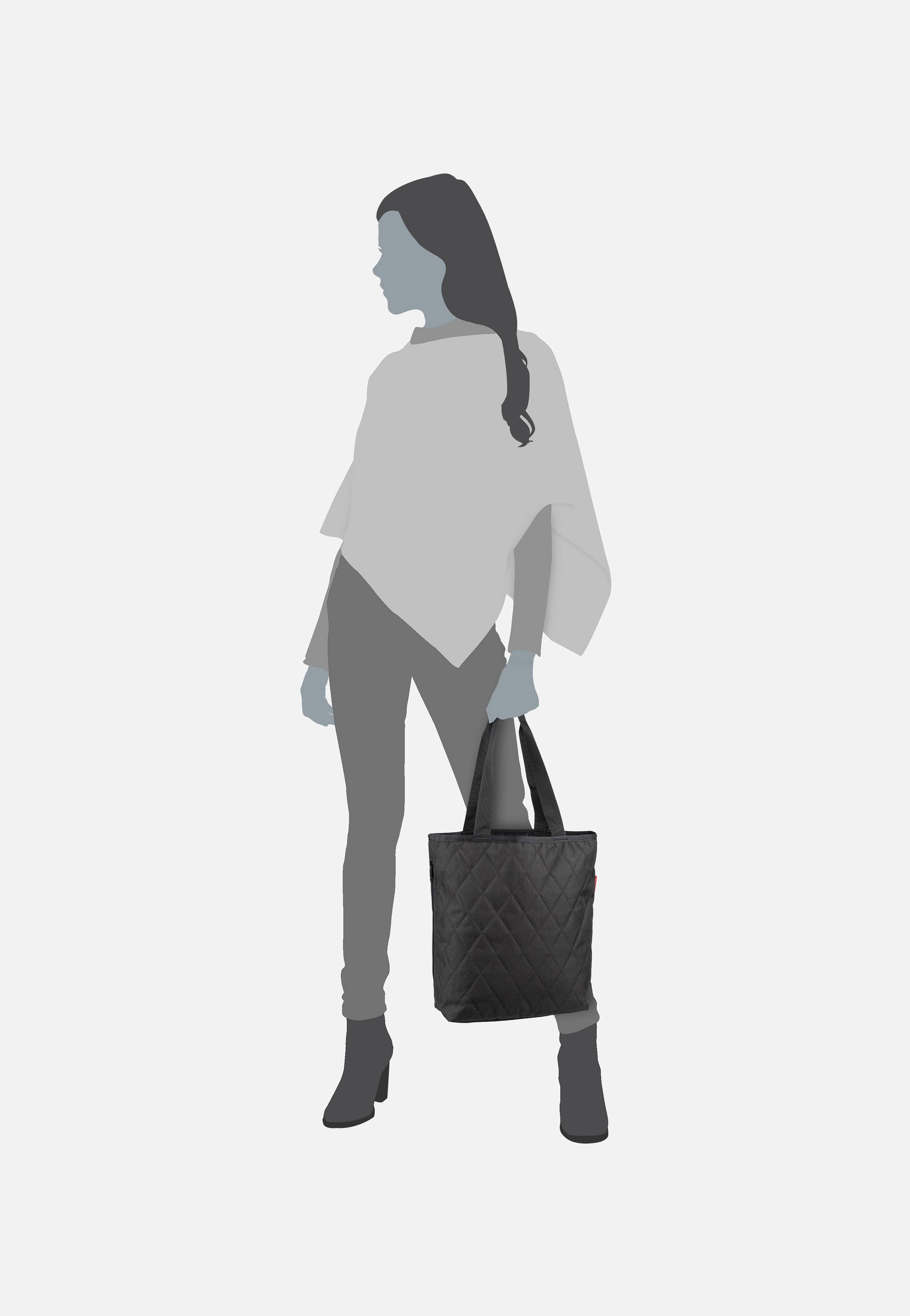 reisenthel - classic M Rhombus Black - Shopper | Women-Image