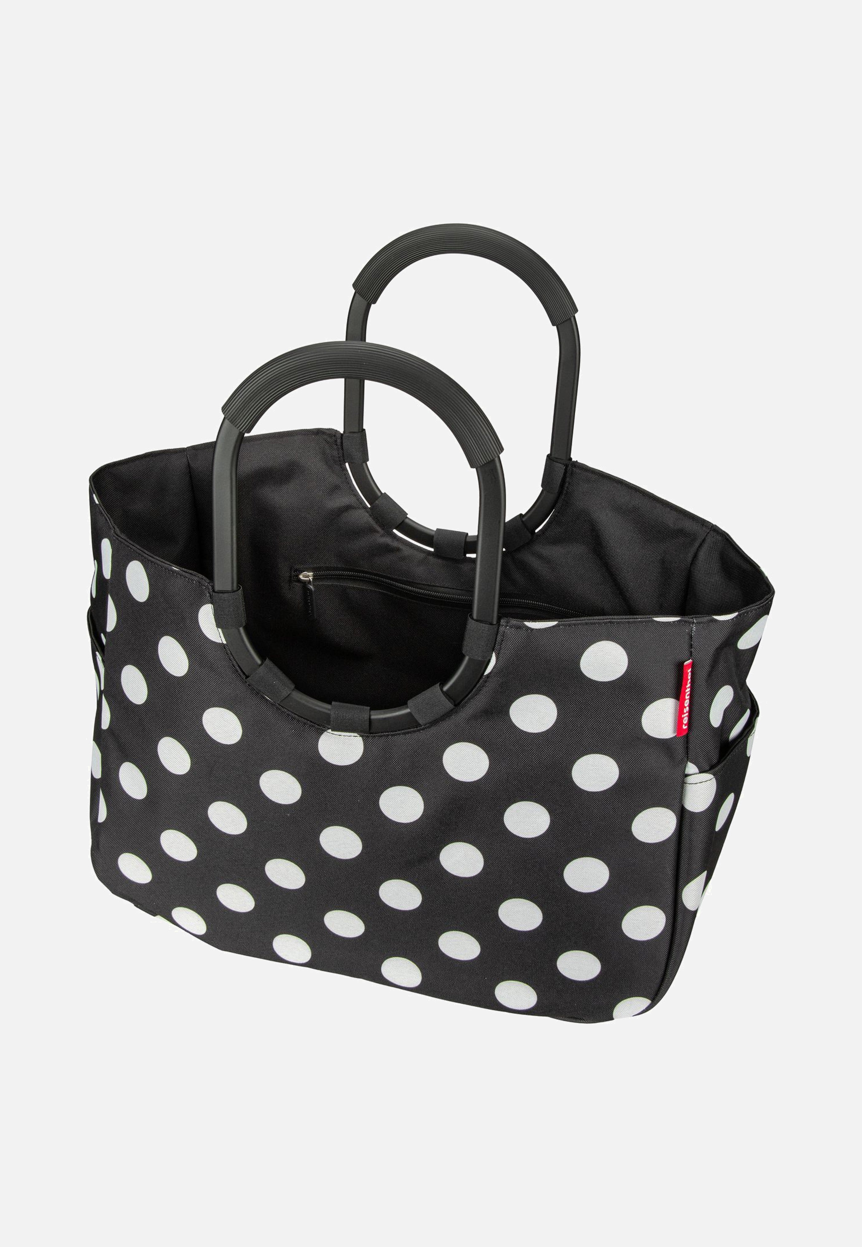 reisenthel - loopshopper L Frame Dots White - Shopping Basket | Women-Image