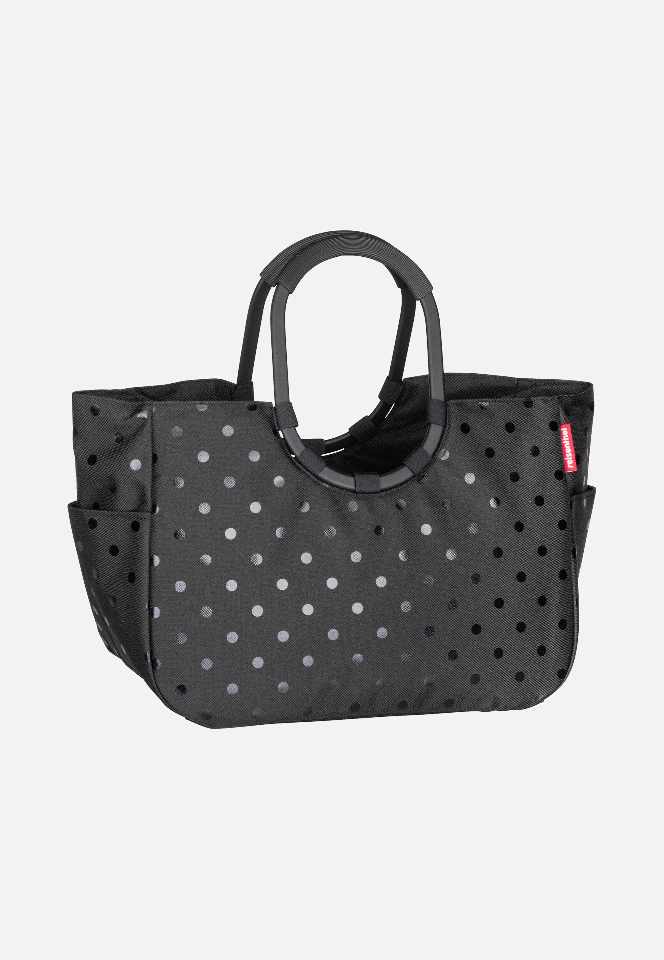 reisenthel - loopshopper L Glossy Dots Black - Shopping Basket | Women-Image
